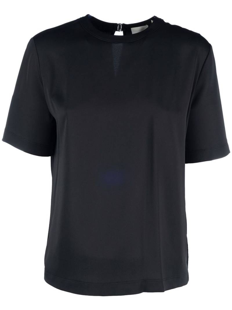 Calvin Klein recycled polyester t-shirt - Black von Calvin Klein