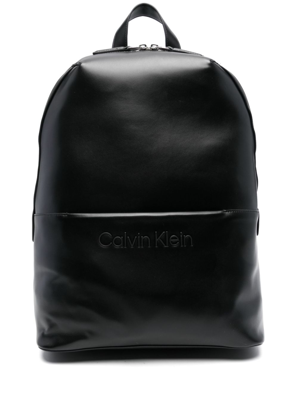 Calvin Klein round backpack - Black von Calvin Klein