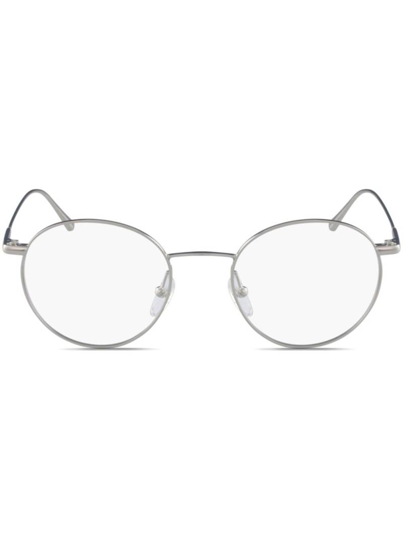 Calvin Klein round-frame glasses - Silver von Calvin Klein