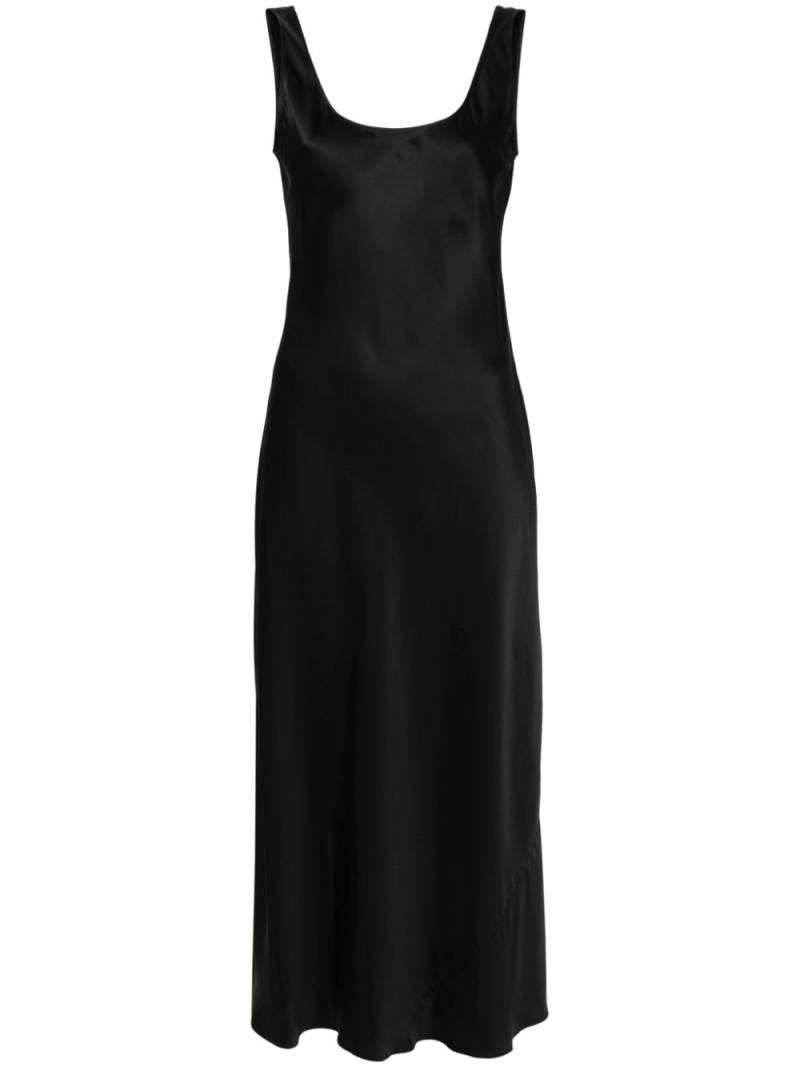 Calvin Klein satin slip dress - Black von Calvin Klein