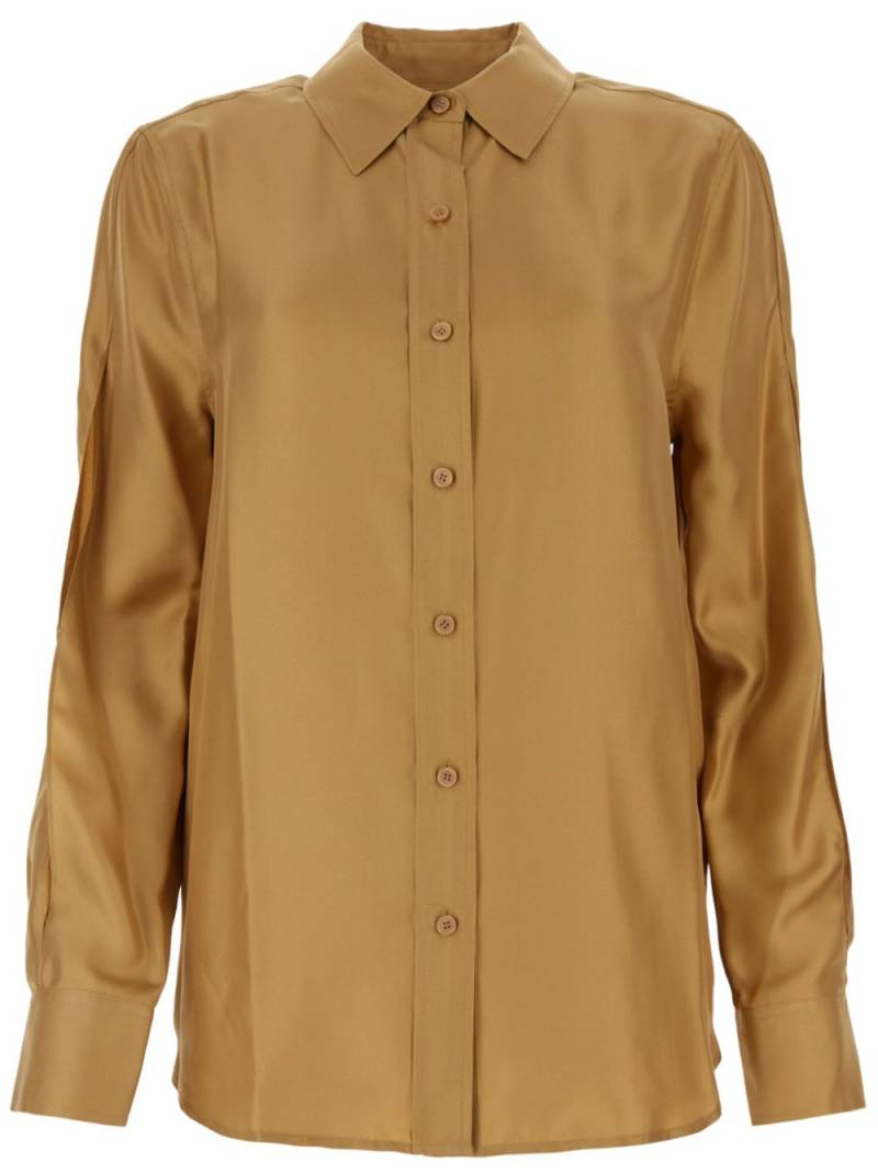 Calvin Klein silk shirt - Brown von Calvin Klein