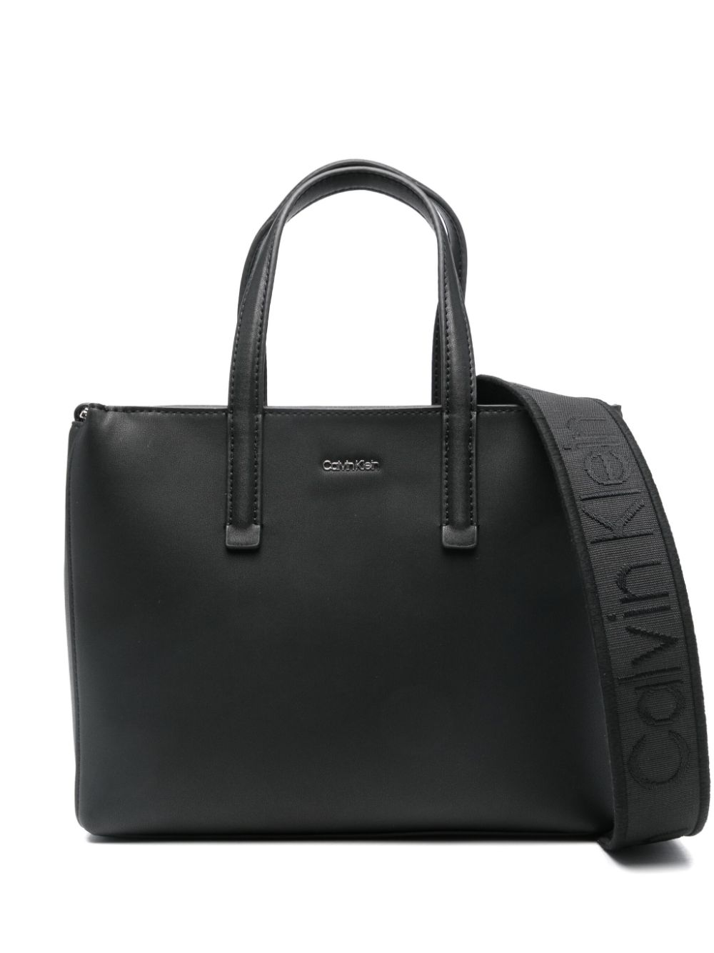 Calvin Klein small tote bag - Black von Calvin Klein