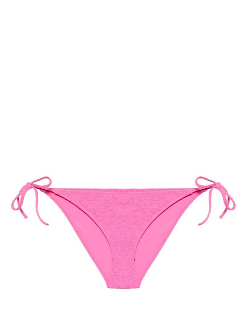 Calvin Klein textured bikini bottoms - Pink von Calvin Klein