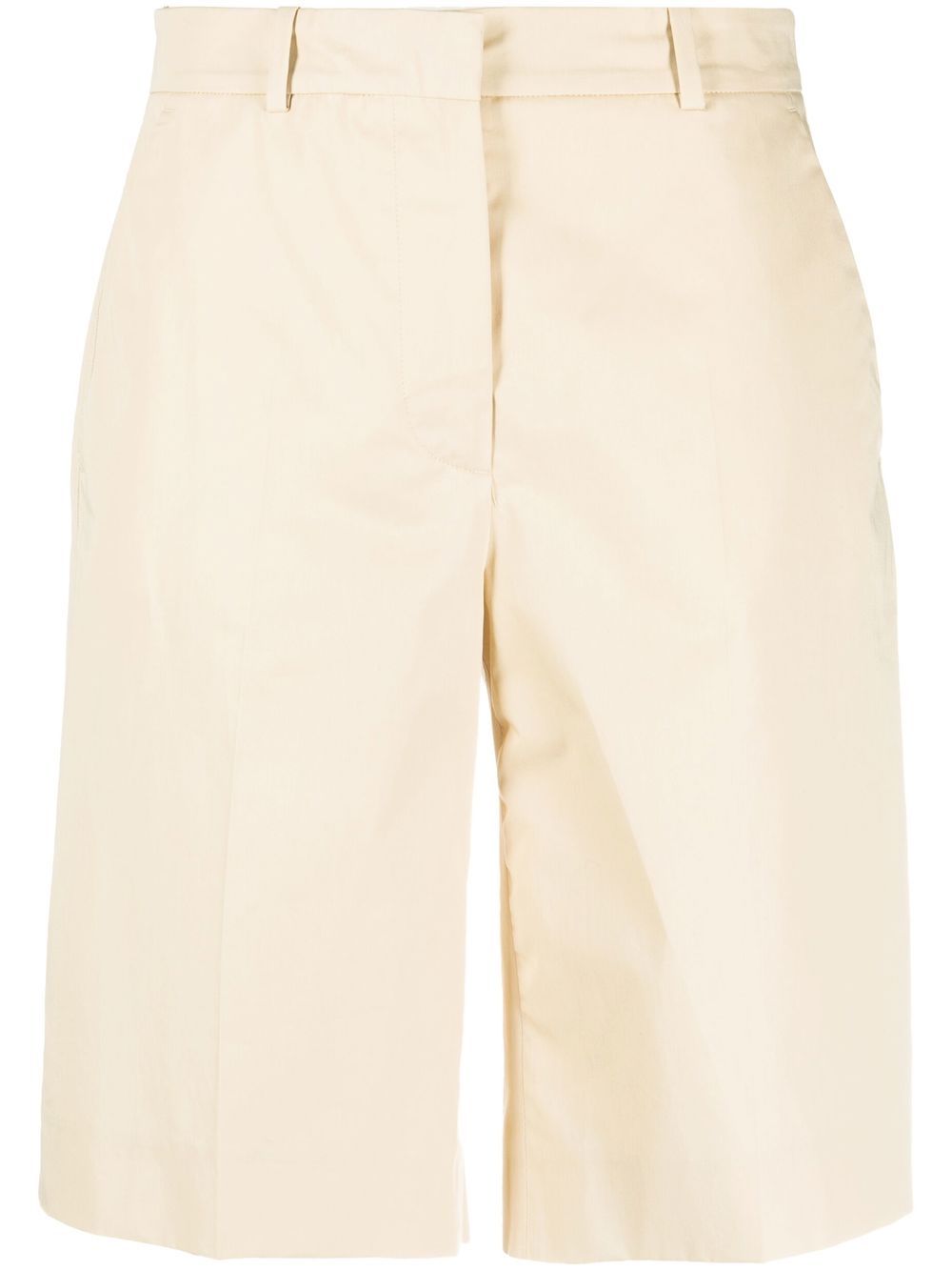 Calvin Klein twill-weave cotton shorts - Neutrals von Calvin Klein