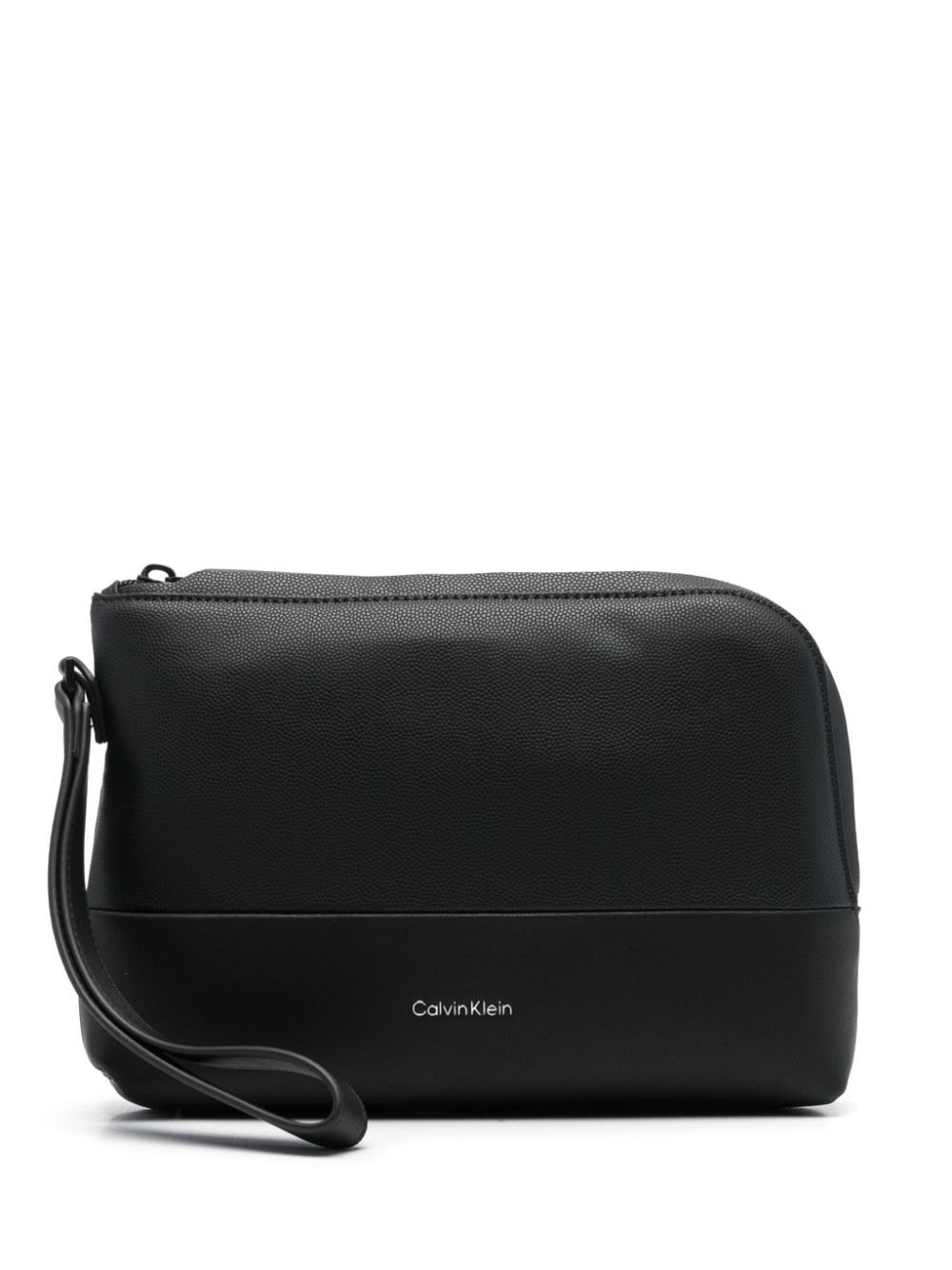 Calvin Klein wrist-strap clutch bag - Black von Calvin Klein