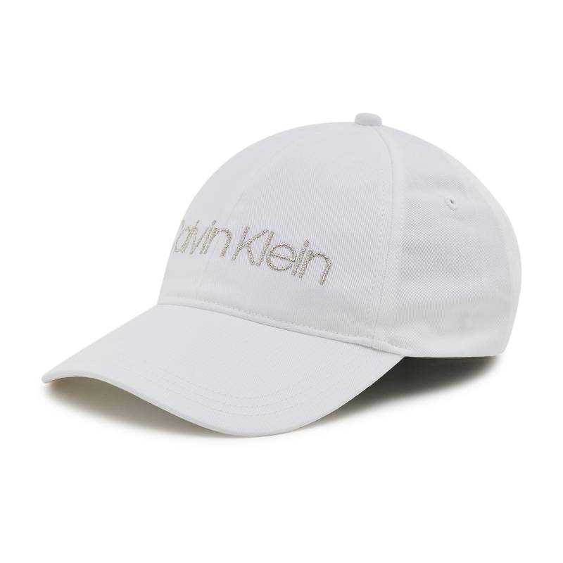 Cap Calvin Klein Bb Cap K60K608210 Weiß von Calvin Klein