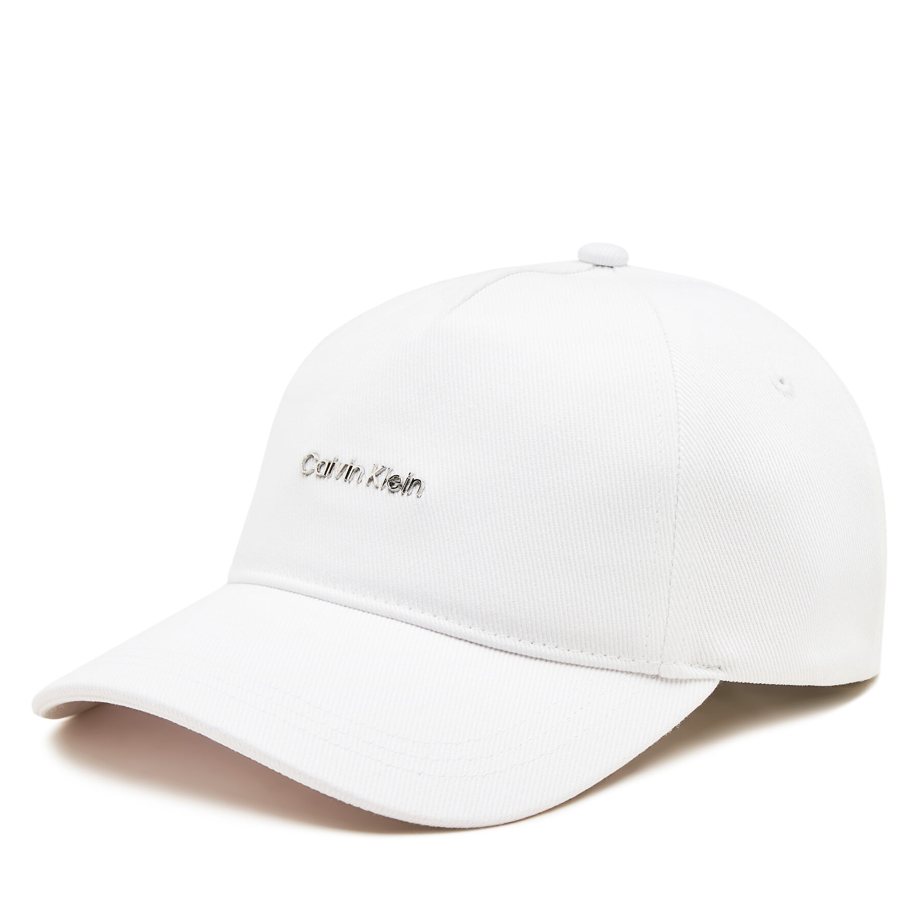 Cap Calvin Klein Calvin Lettering Canvas Cap K60K612764 Weiß von Calvin Klein