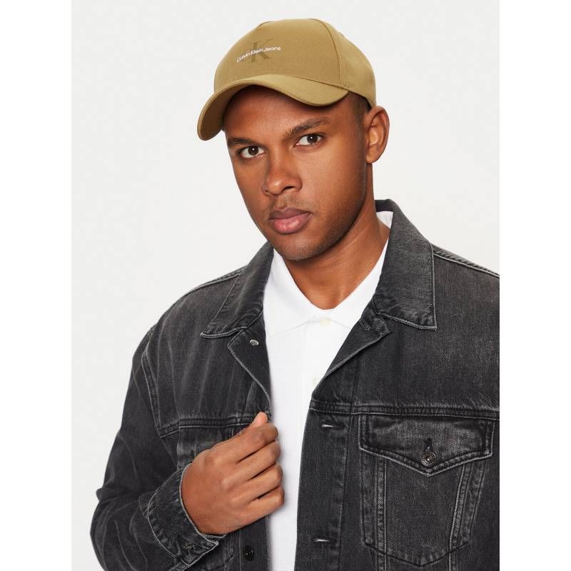 Cap Calvin Klein Mono Logo Print Cap K50K512140 Braun von Calvin Klein