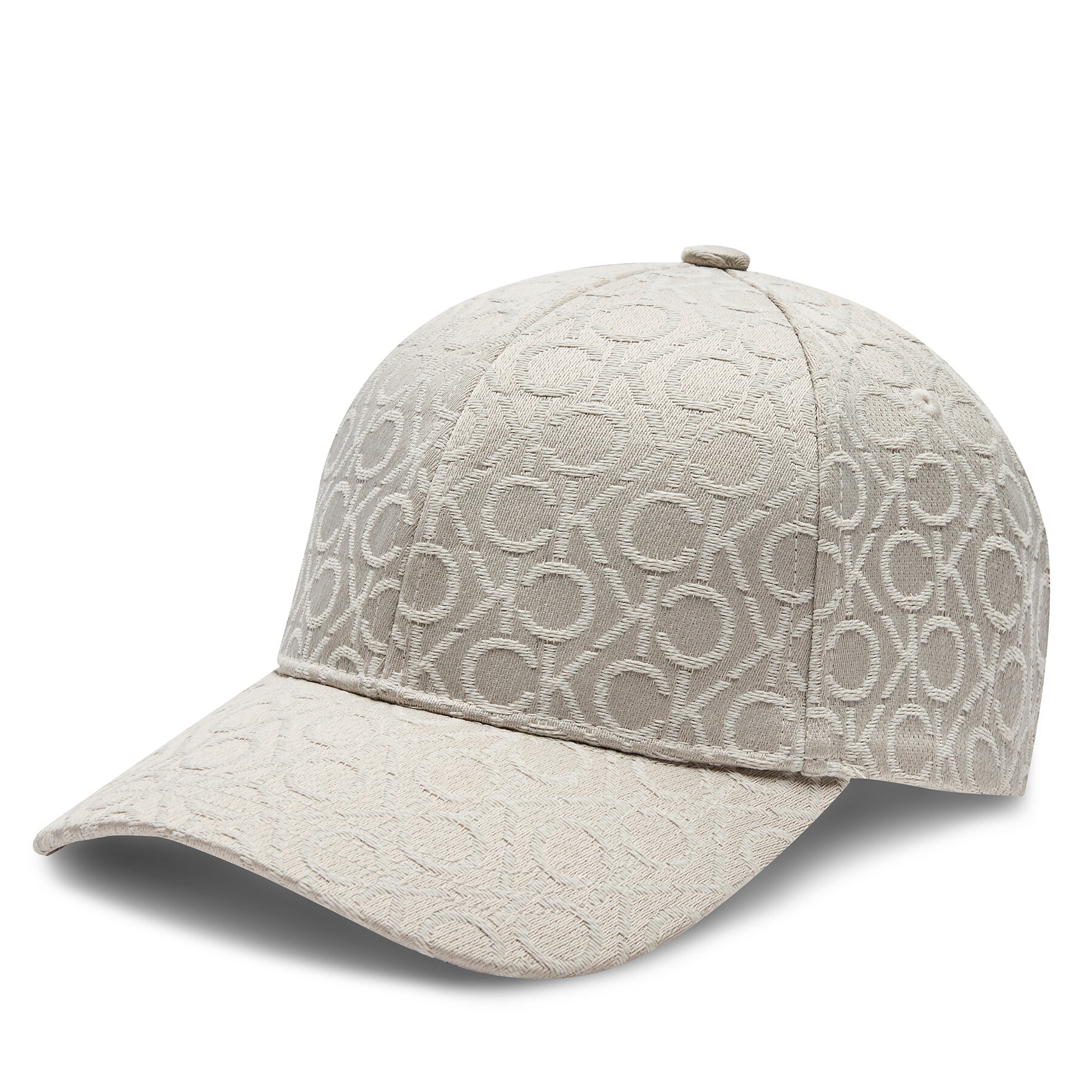 Cap Calvin Klein Monogram Jacquard K60K612032 Écru von Calvin Klein