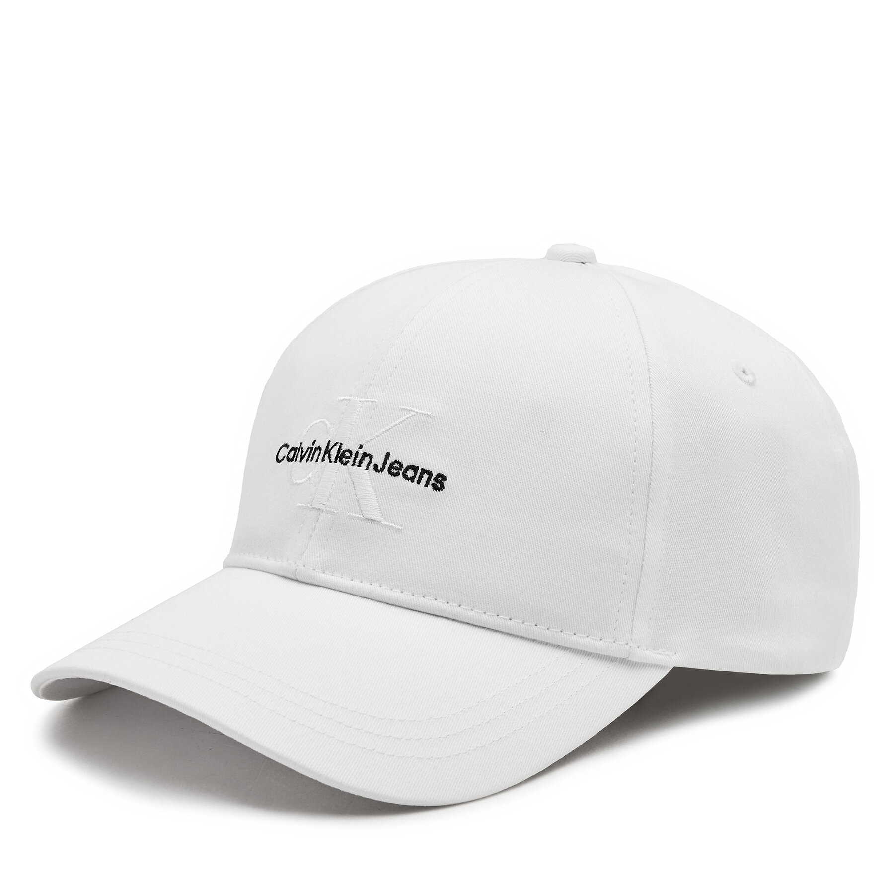 Cap Calvin Klein Monologo Embro K50K512180 Weiß von Calvin Klein