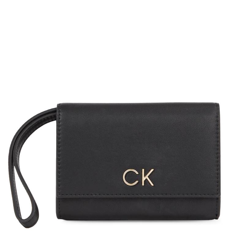 Damen Geldbörse Calvin Klein Re-Lock Bifold & Cardholder Sm K60K611092 Schwarz von Calvin Klein