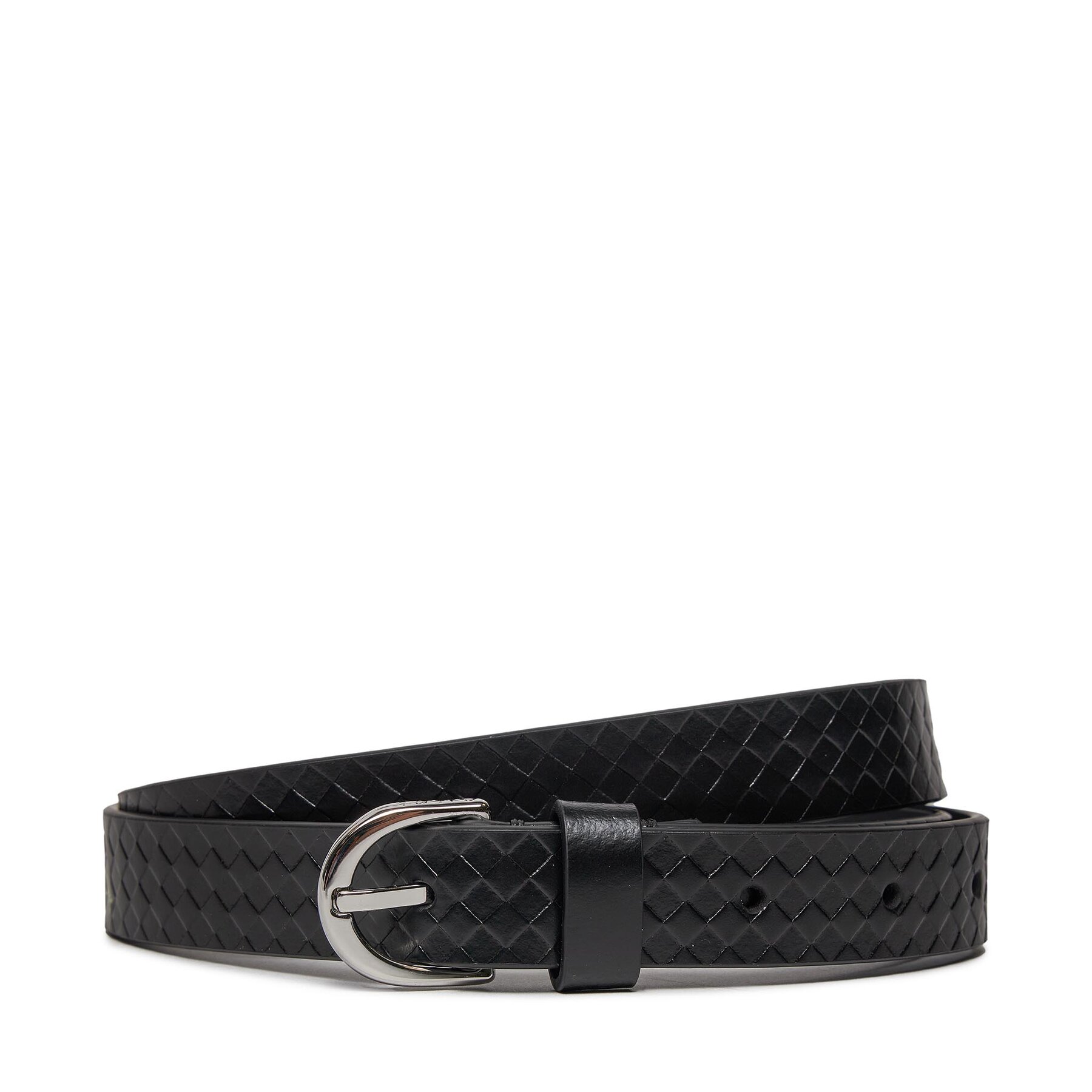 Damengürtel Calvin Klein Calvin Mini Quilt Rnd Buckle 2.0 K60K611921 Schwarz von Calvin Klein