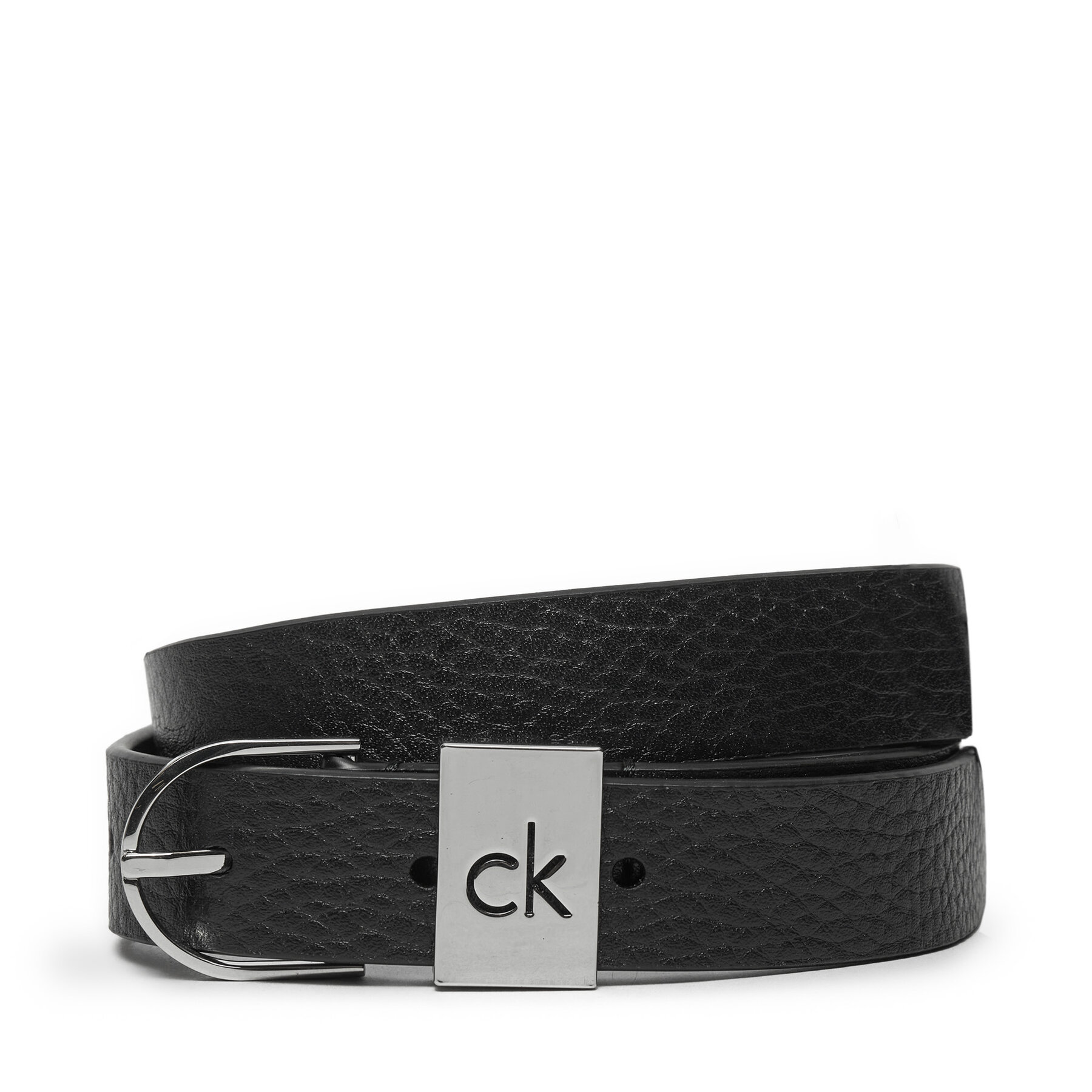 Damengürtel Calvin Klein Ck Loop Thin Round Buckle 2.5 K60K612856 Schwarz von Calvin Klein