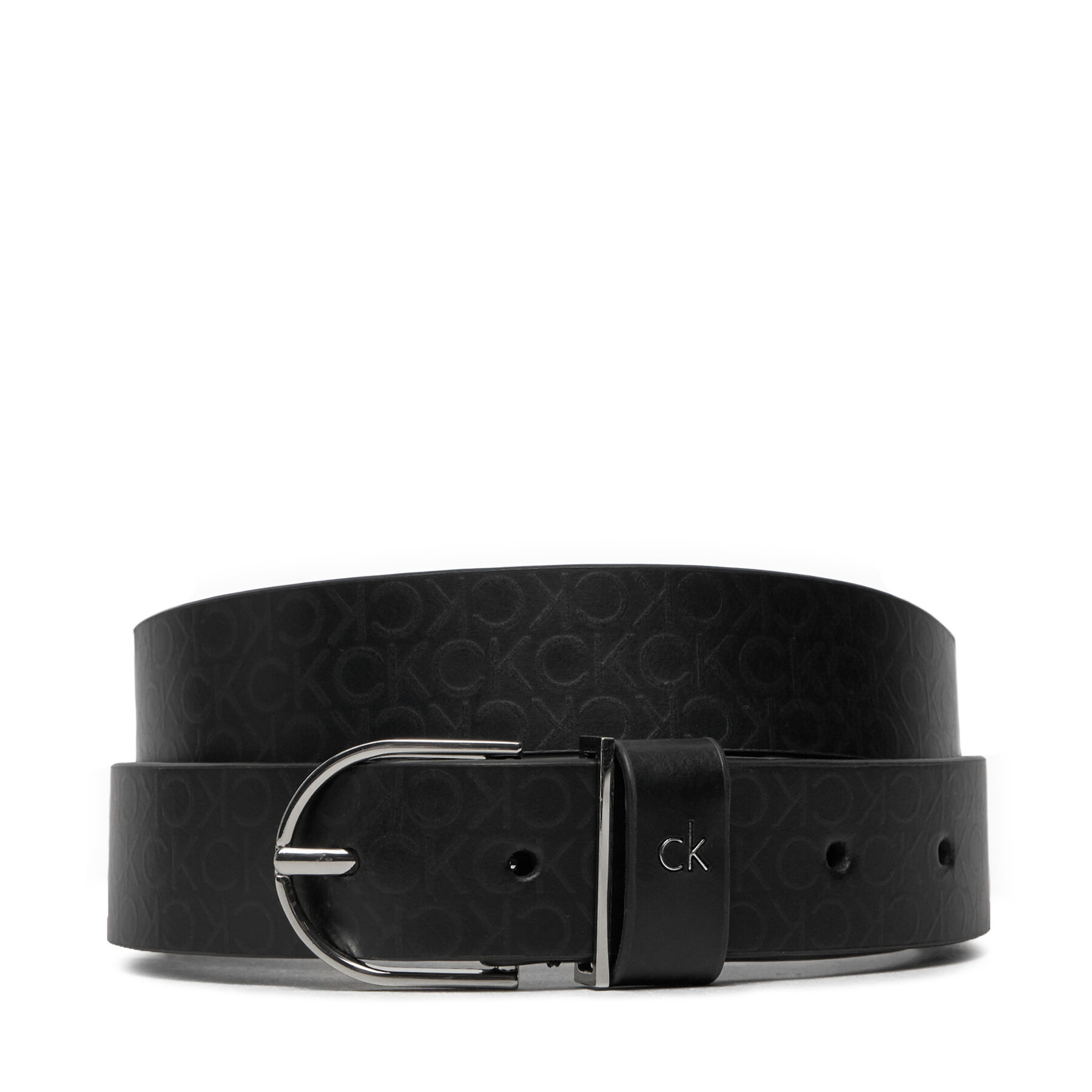 Damengürtel Calvin Klein Ck Metal Loop Rnd Bckle 3.0_Mono K60K612860 Schwarz von Calvin Klein