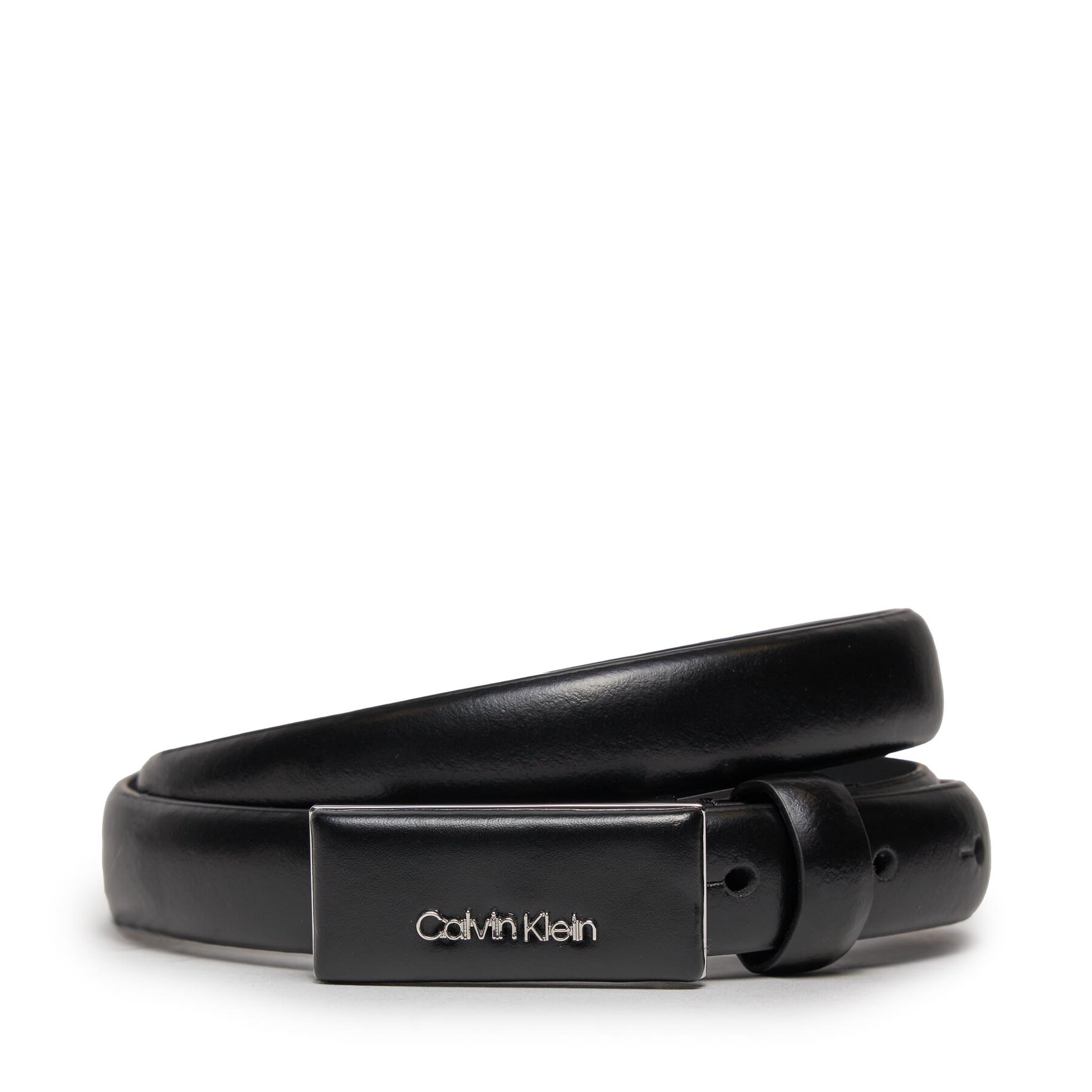 Damengürtel Calvin Klein Ck Must Covered Buckle Belt 2.0 K60K611997 Schwarz von Calvin Klein