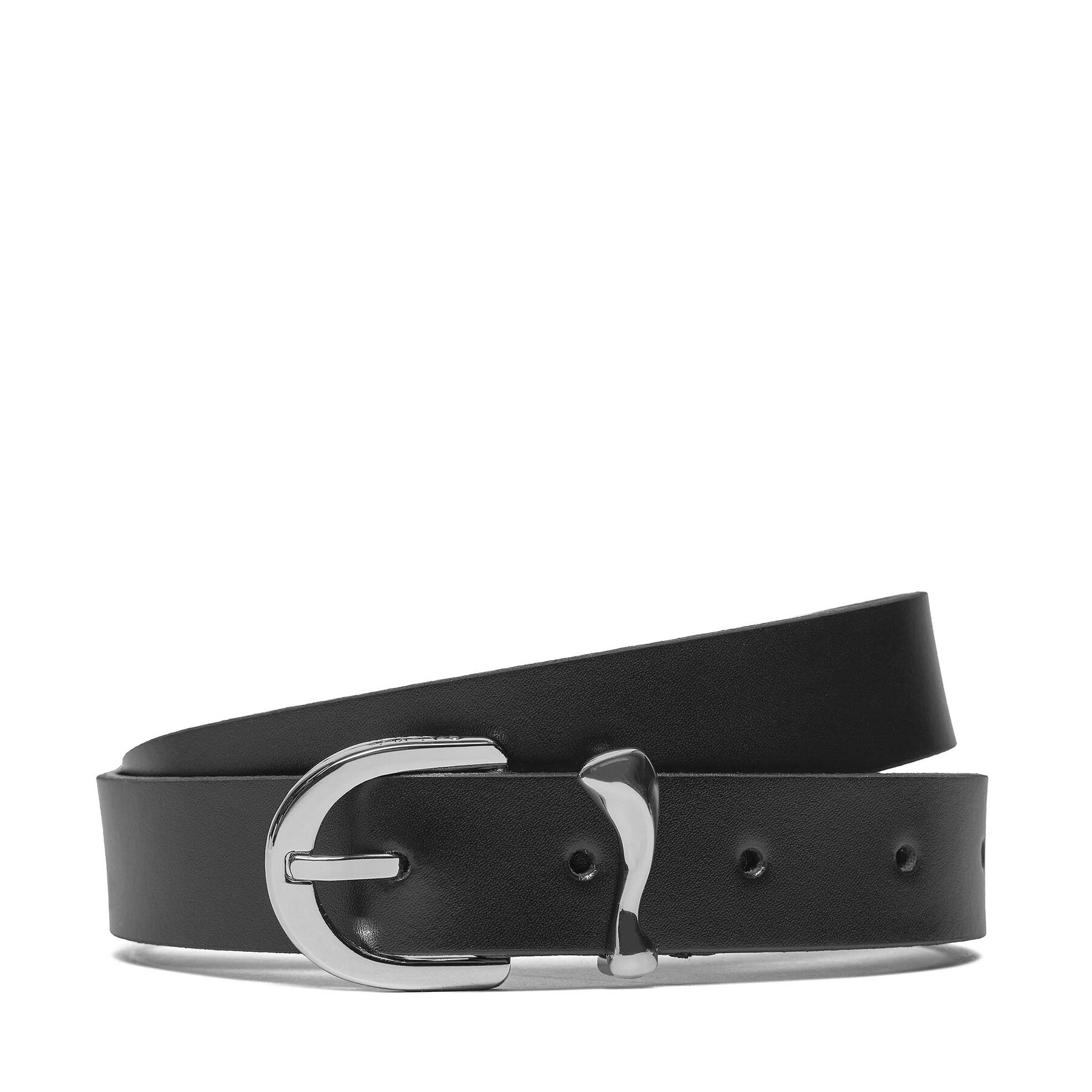 Damengürtel Calvin Klein Round Organic Loop Belt 2.5 K60K611930 Schwarz von Calvin Klein