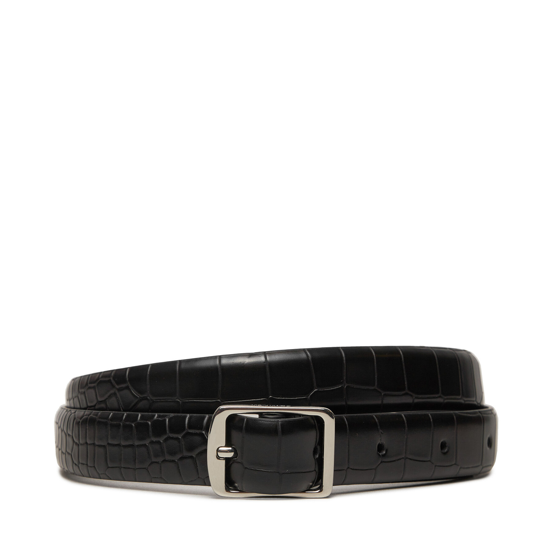 Damengürtel Calvin Klein Slim Sqr Buckle Belt 2.0 K60K612632 Schwarz von Calvin Klein