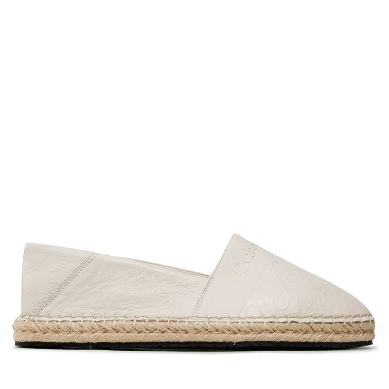 Espadrilles Calvin Klein Mono HW0HW01456 Écru von Calvin Klein