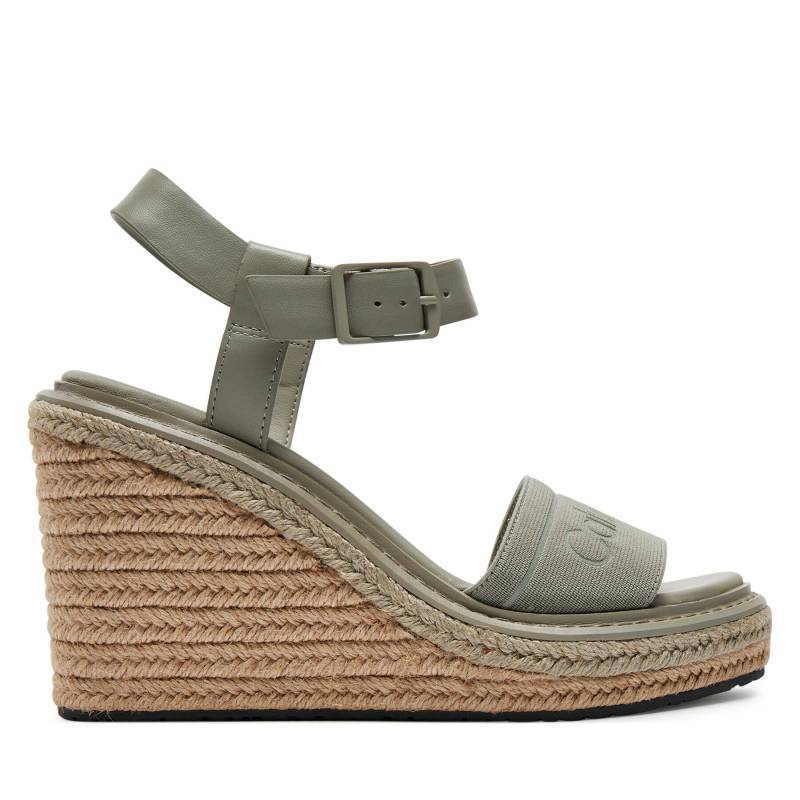 Espadrilles Calvin Klein Wedge Sandal 70 He HW0HW02050 Grau von Calvin Klein