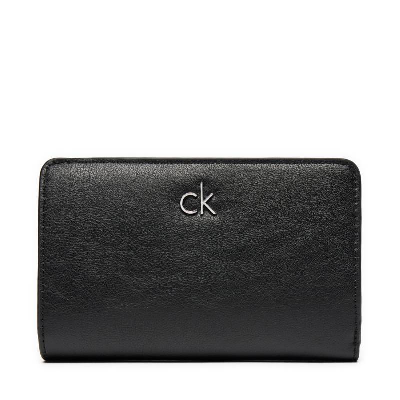 Große Damen Geldbörse Calvin Klein Ck Daily Medium Bifold_Pbl K60K613075 Schwarz von Calvin Klein