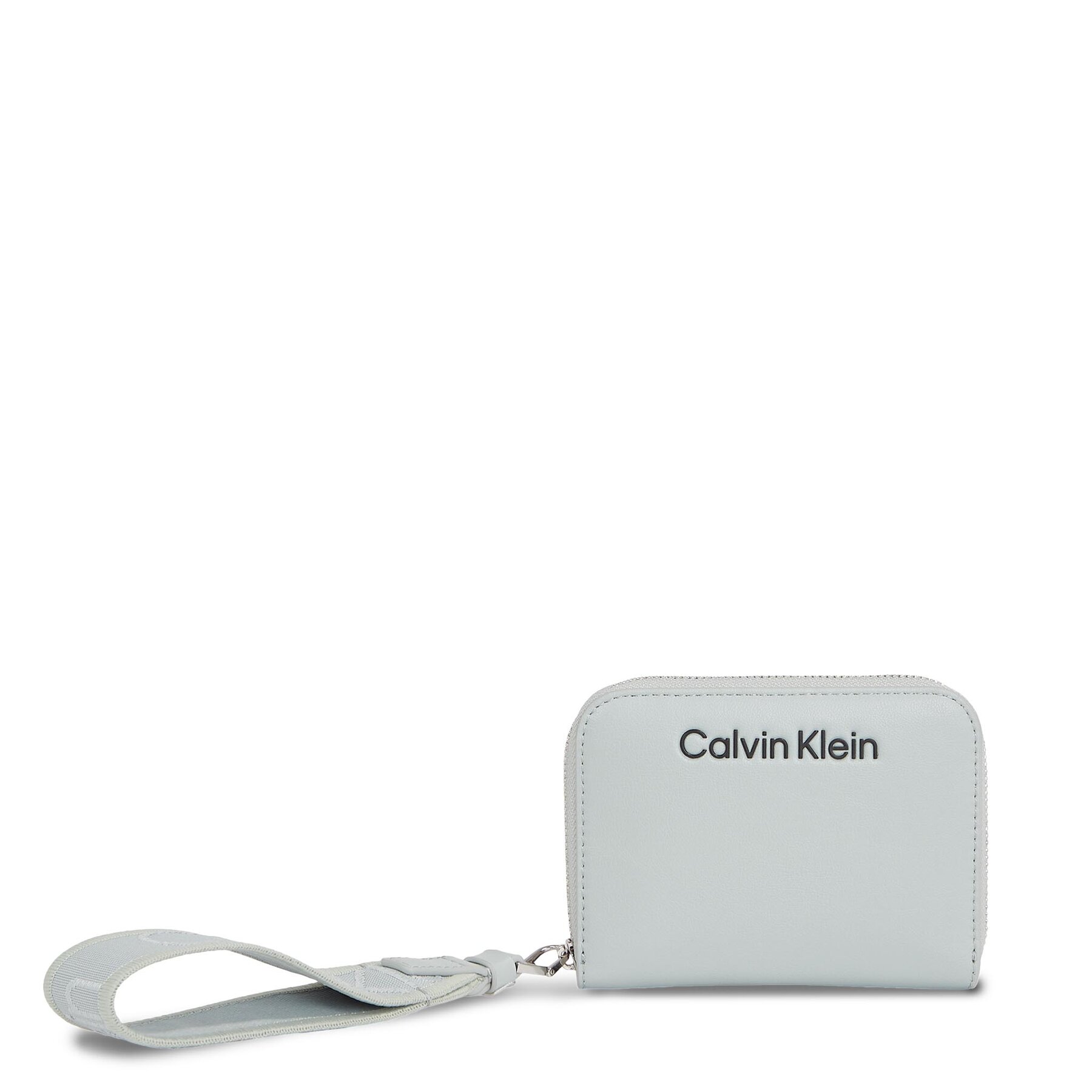 Große Damen Geldbörse Calvin Klein Gracie K60K611688 Grau von Calvin Klein