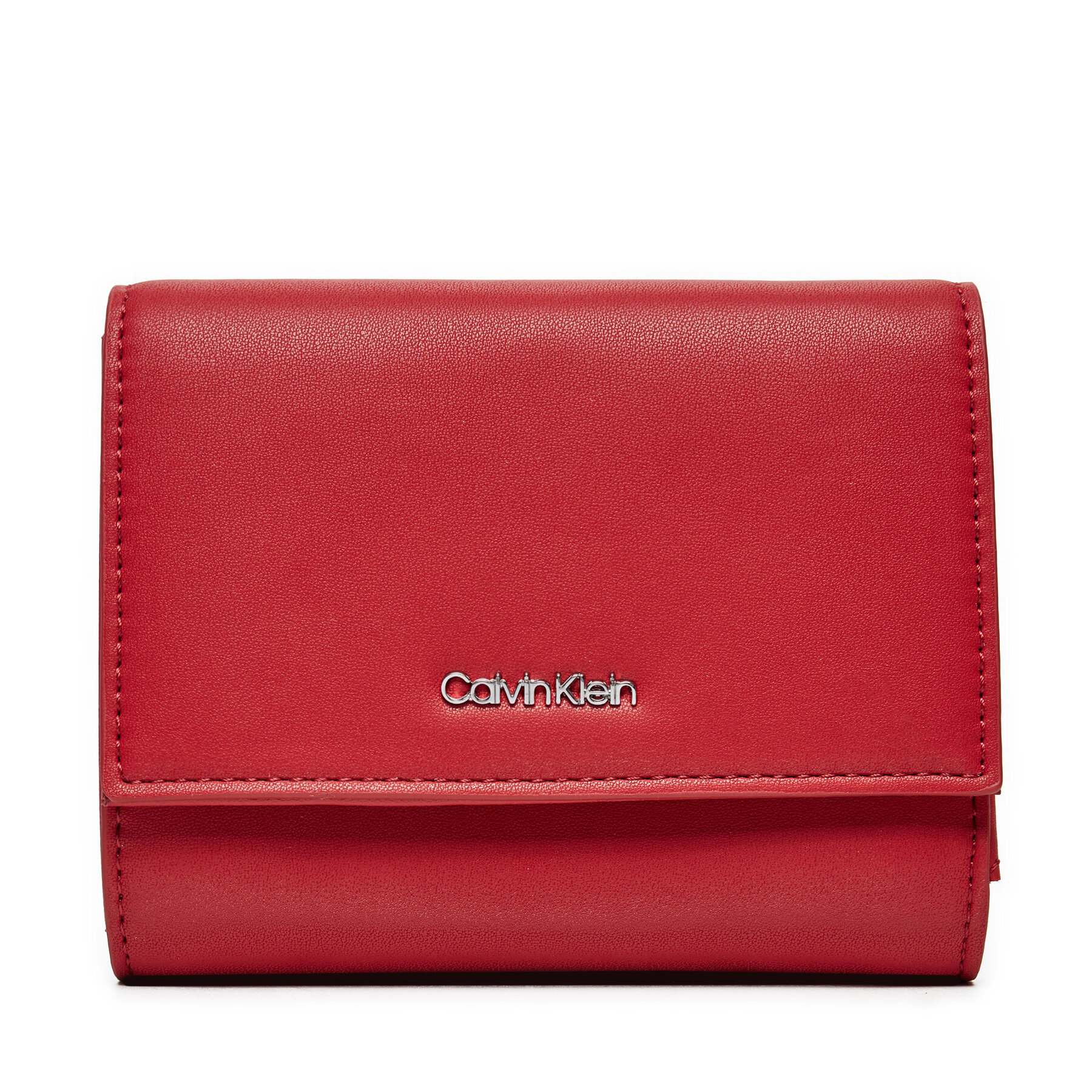 Große Damen Geldbörse Calvin Klein K60K612450 Rot von Calvin Klein