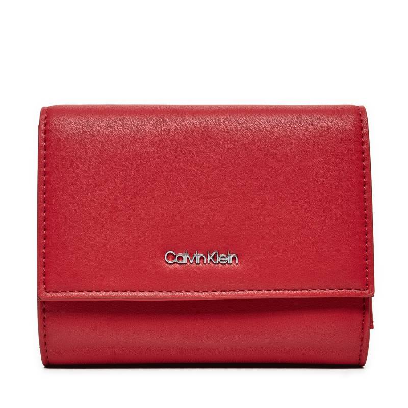 Große Damen Geldbörse Calvin Klein K60K612450 Rot von Calvin Klein