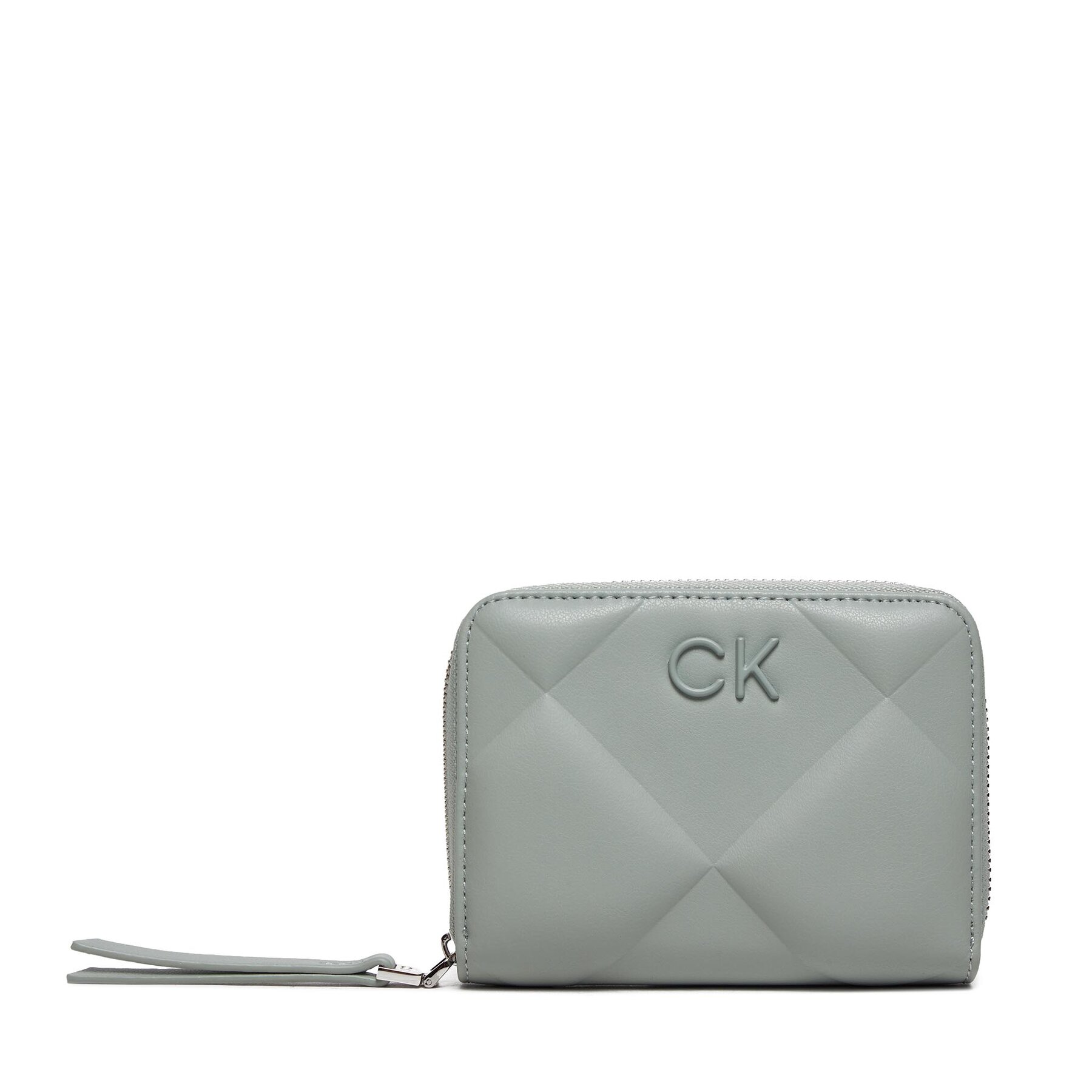 Große Damen Geldbörse Calvin Klein Quilt K60K611783 Grau von Calvin Klein