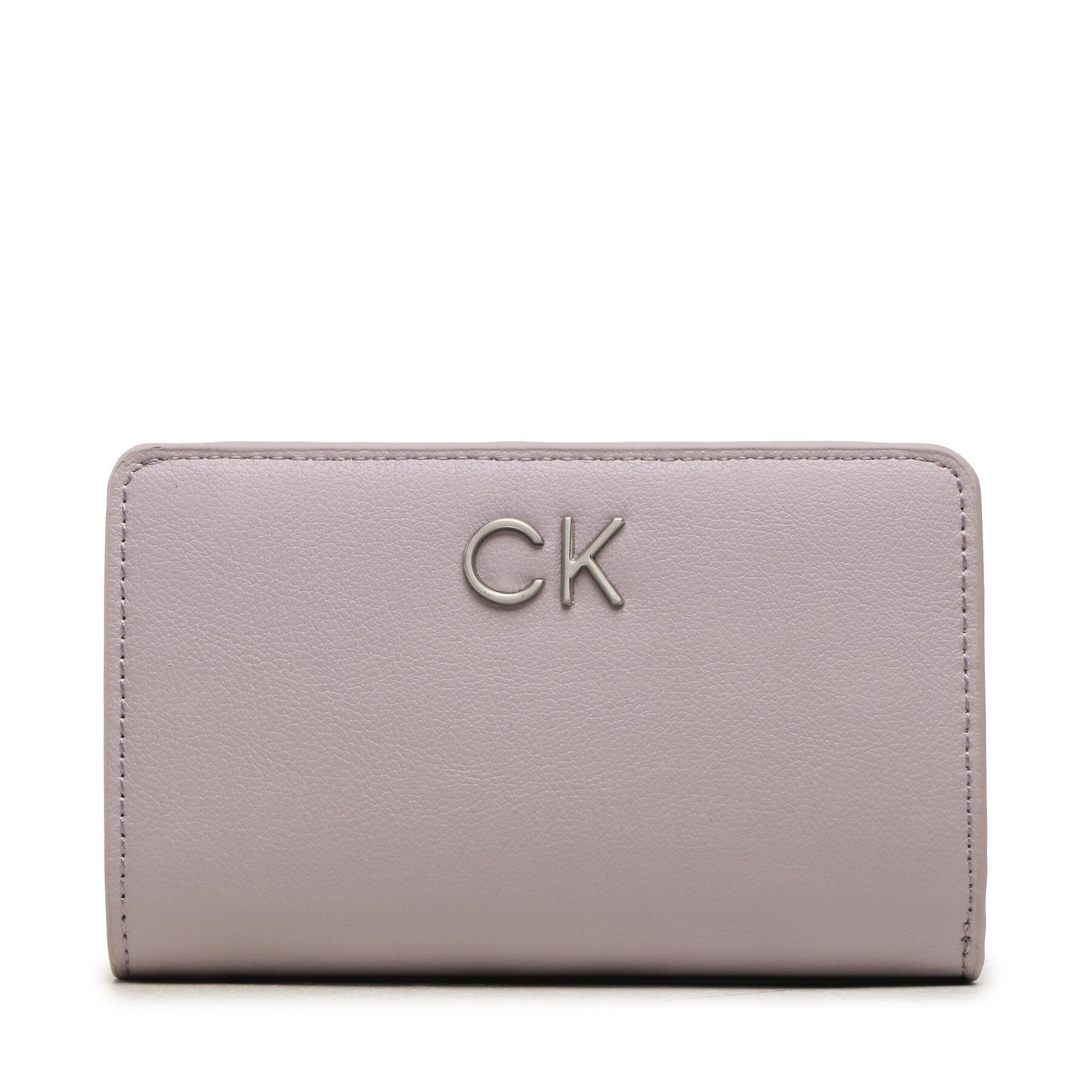 Große Damen Geldbörse Calvin Klein Re-Lock Bifold French Wallet Pbl K60K610962 Violett von Calvin Klein