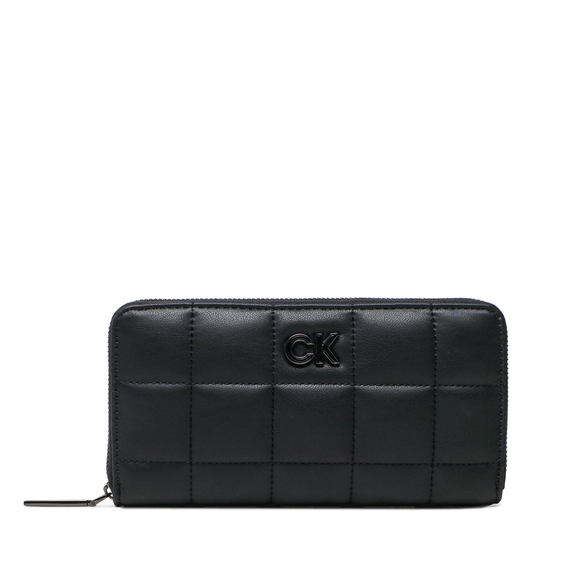 Große Damen Geldbörse Calvin Klein Re-Lock Quilt Wallet Lg K60K610494 Schwarz von Calvin Klein