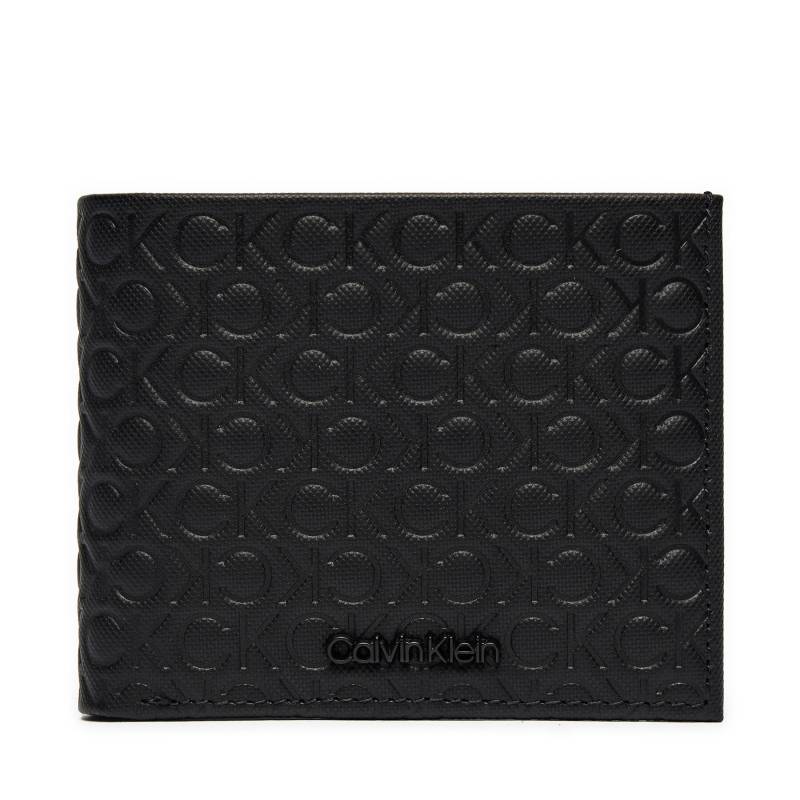 Große Herren Geldbörse Calvin Klein Ck Must Mono Bifold 5Cc W/Coin K50K511941 Schwarz von Calvin Klein