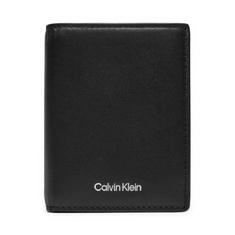 Große Herren Geldbörse Calvin Klein Ck Sleek Bifold 7cc W/Coin K50K512694 Schwarz von Calvin Klein