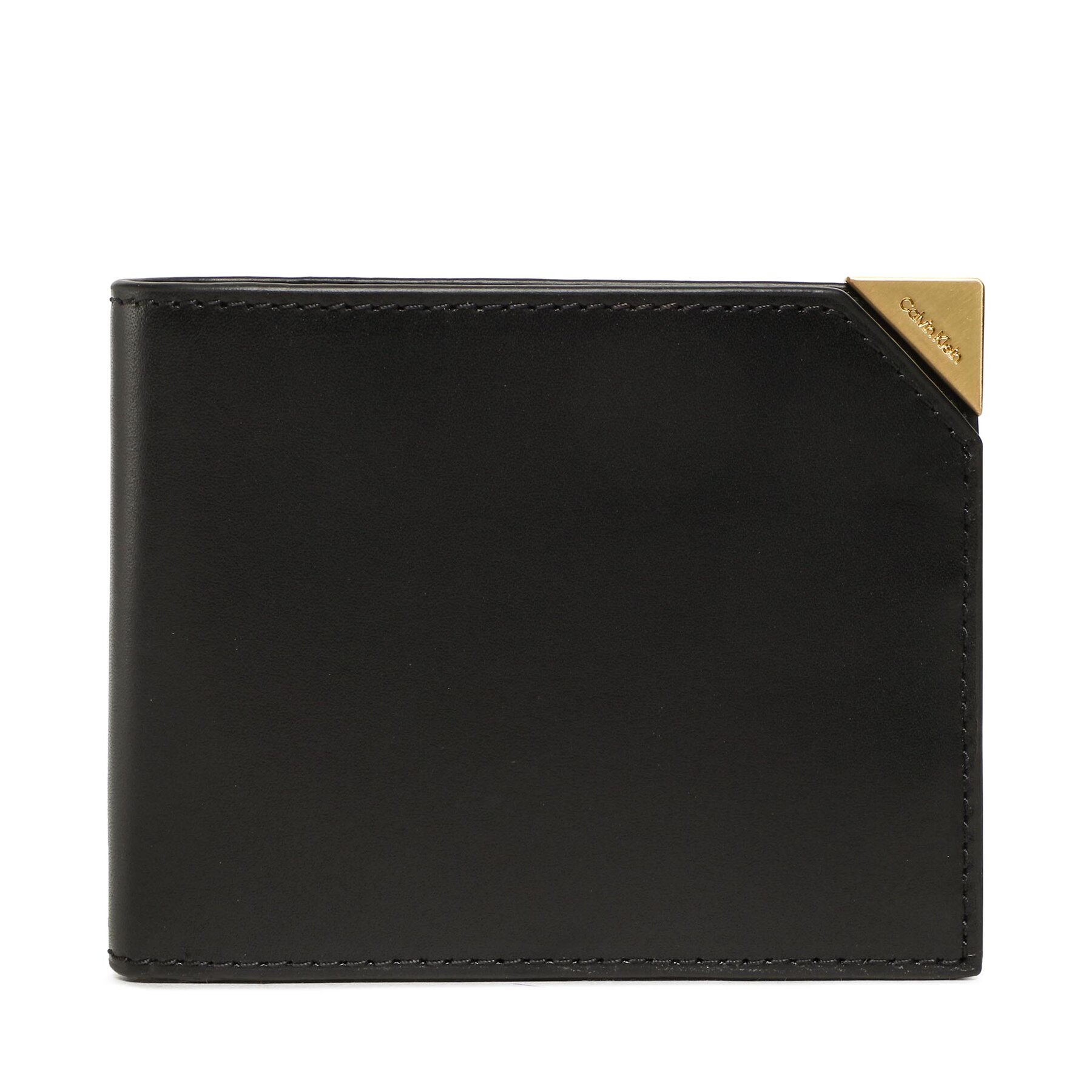 Große Herren Geldbörse Calvin Klein Cut Corner Bifold 5cc W/Coin K50K509995 Schwarz von Calvin Klein