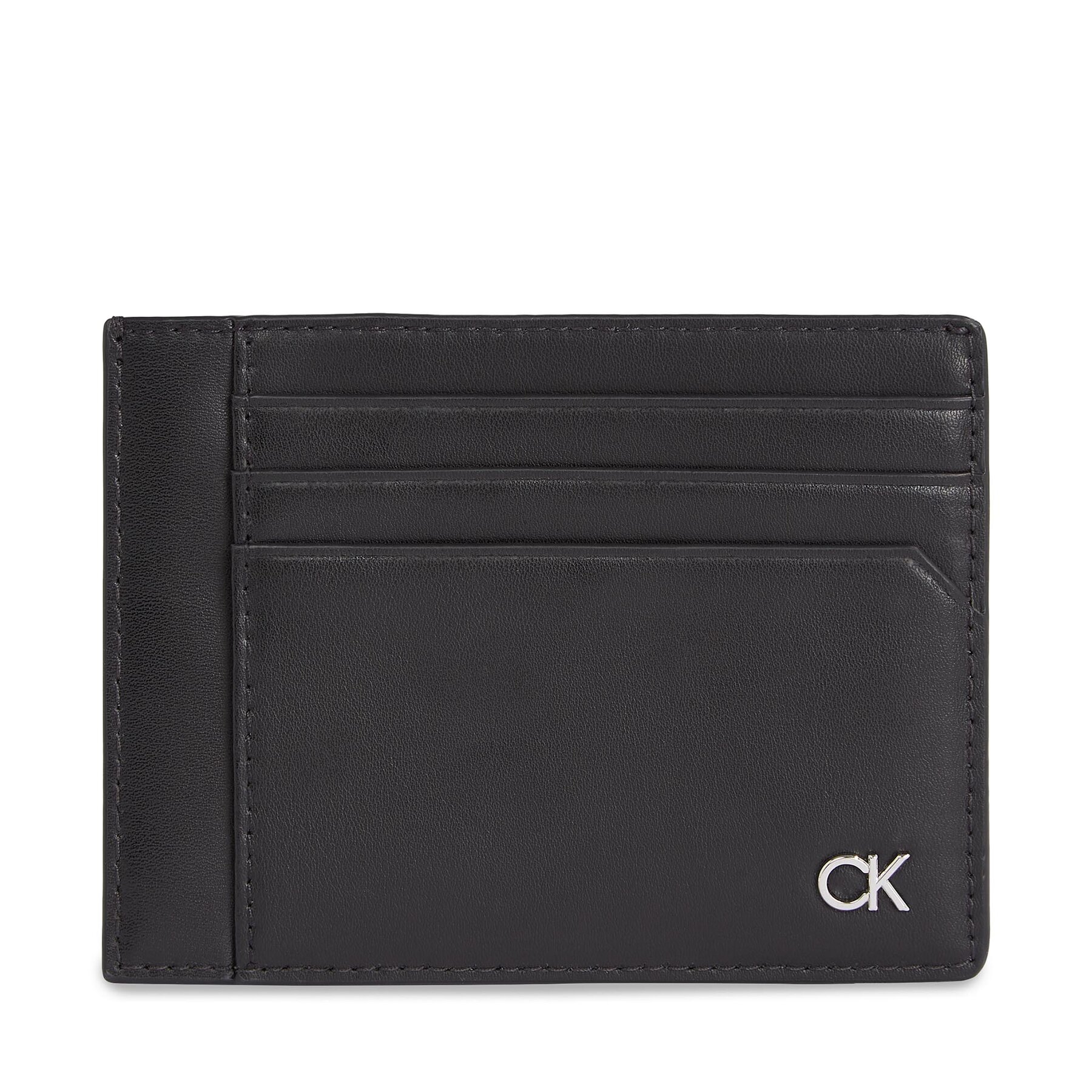 Große Herren Geldbörse Calvin Klein Metal Ck K50K511686 Schwarz von Calvin Klein