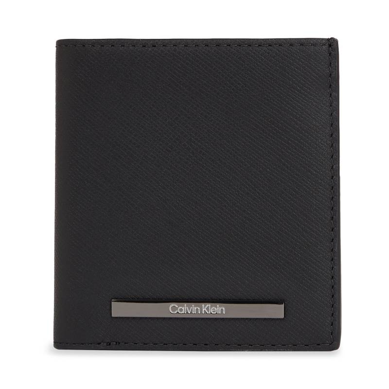 Große Herren Geldbörse Calvin Klein Modern Bar Trifold 6Cc W/Coin K50K511836 Schwarz von Calvin Klein