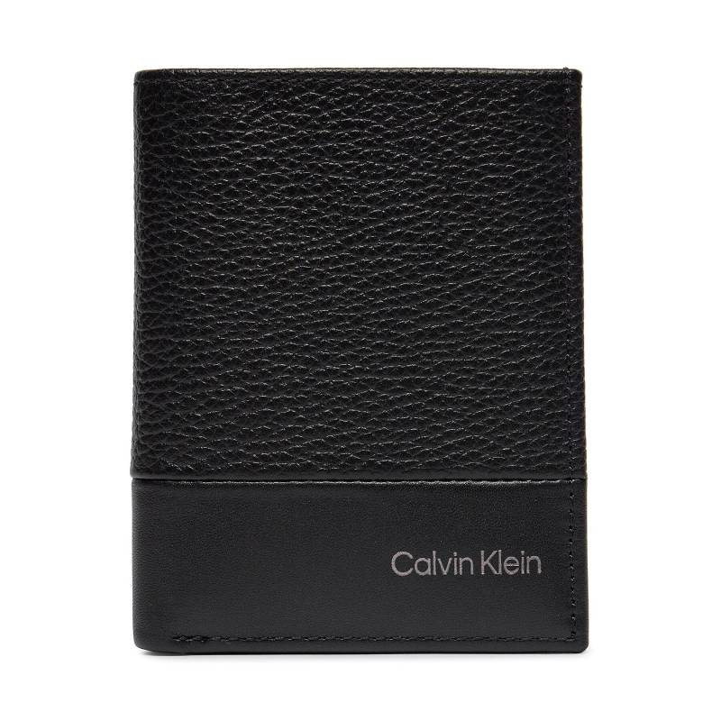 Große Herren Geldbörse Calvin Klein Subtle Mix Bifold 6Cc W/Coin K50K511667 Schwarz von Calvin Klein