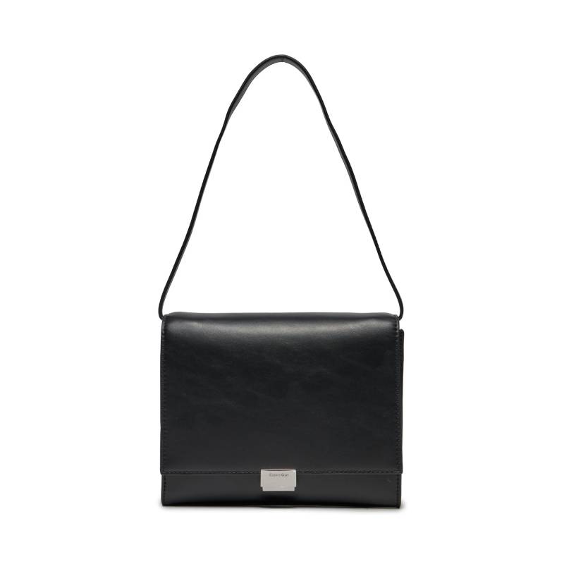 Handtasche Calvin Klein Archive Hardware Shoulder Bag K60K611348 Schwarz von Calvin Klein