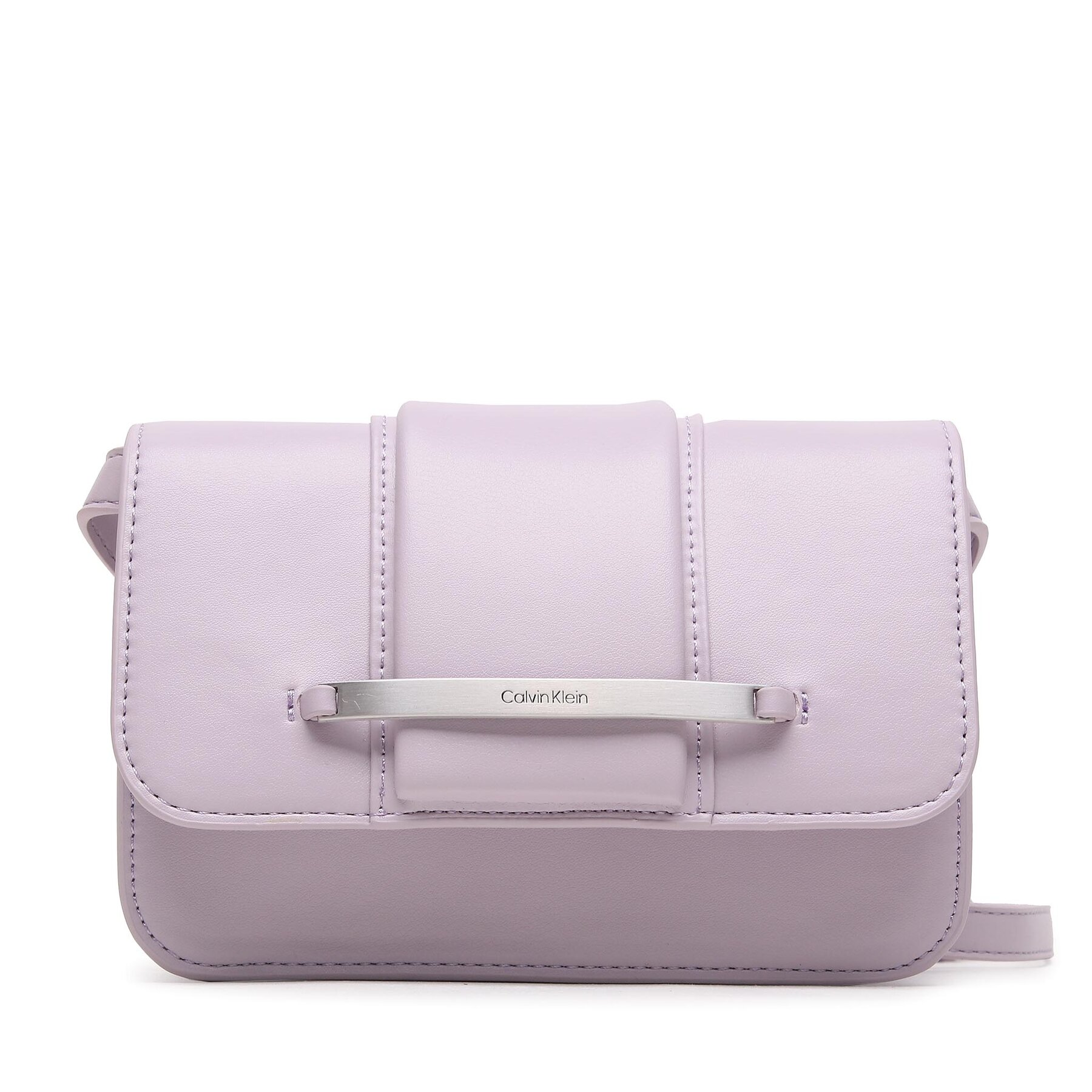 Handtasche Calvin Klein Bar Hardware Crossbody K60K610732 Violett Handtasche Calvin Klein Bar Hardware Crossbody K60K610732 Violett von Calvin Klein