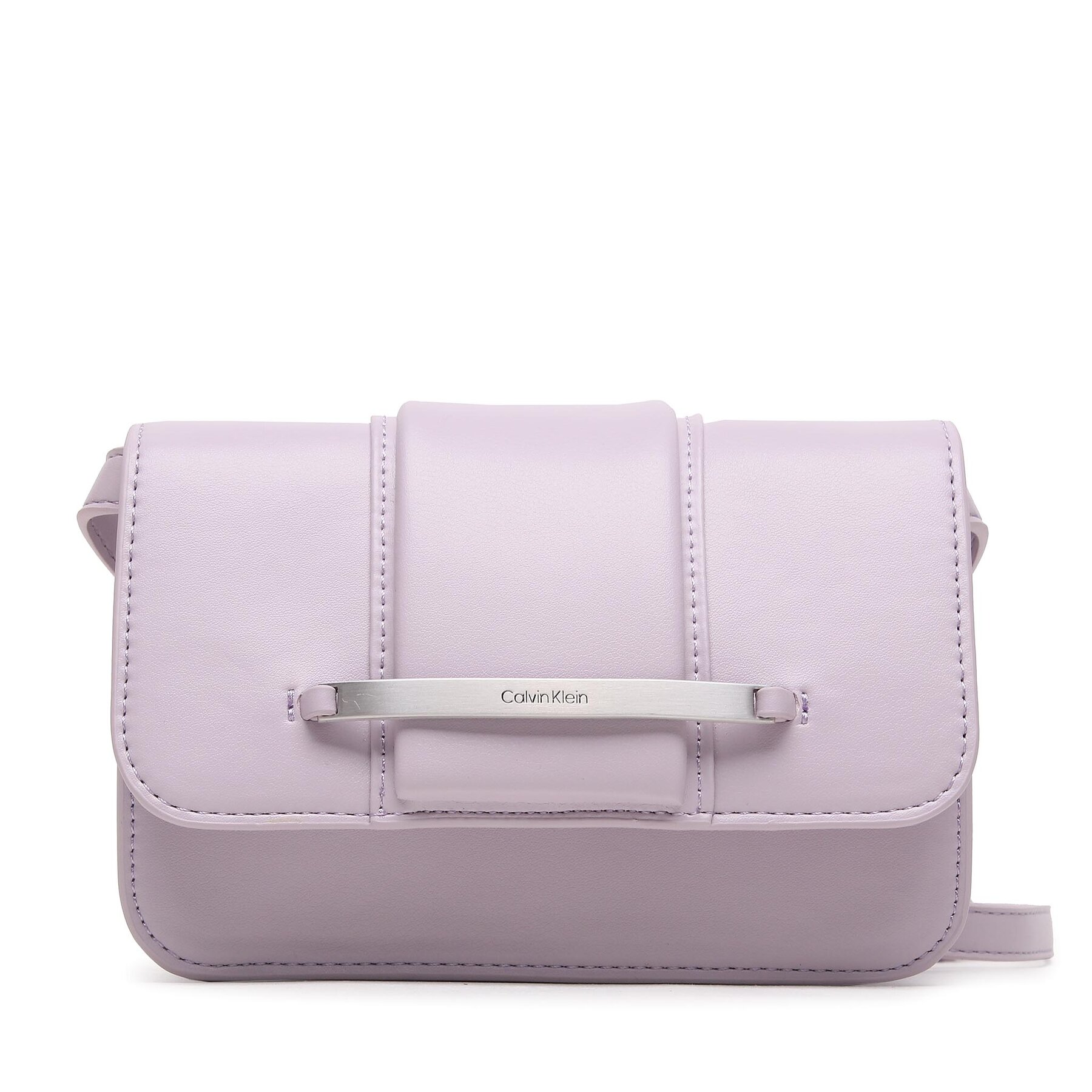 Handtasche Calvin Klein Bar Hardware Crossbody K60K610732 Violett von Calvin Klein