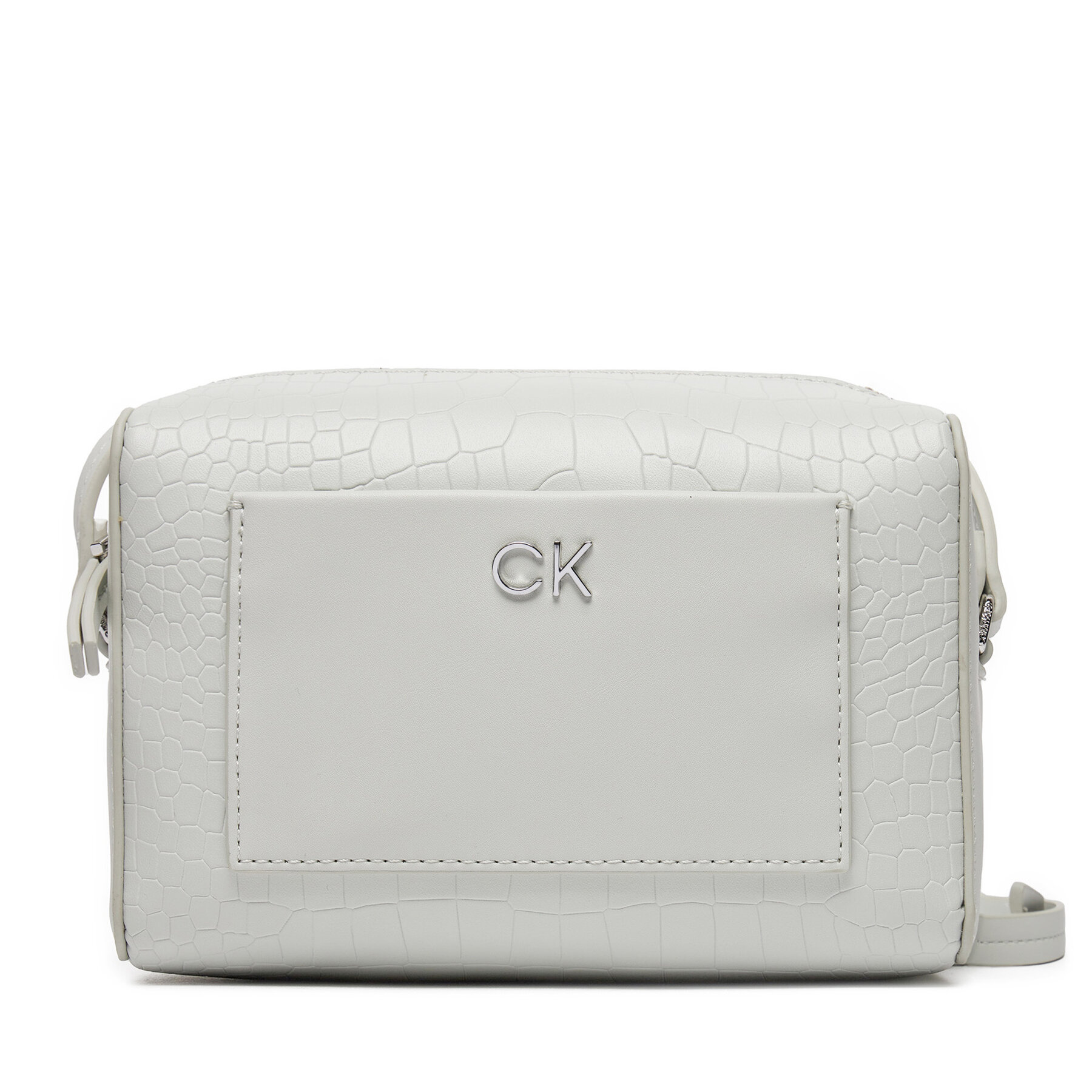 Handtasche Calvin Klein Ck Daily Camera Bag_Croco K60K612140 Grau von Calvin Klein