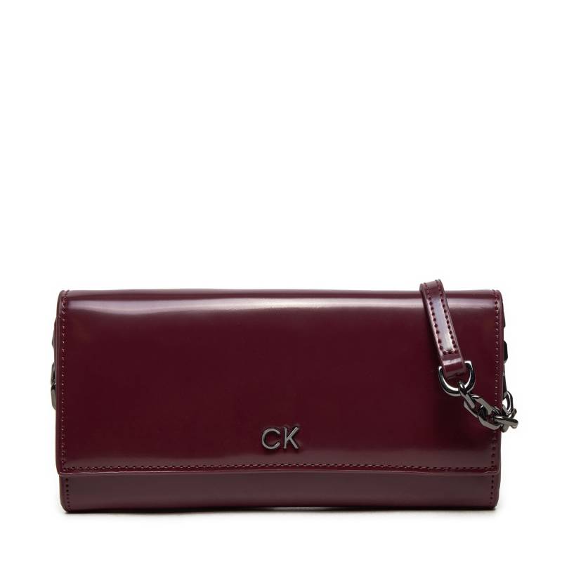 Handtasche Calvin Klein Ck Daily Lg Trifold K60K612423 Dunkelrot von Calvin Klein