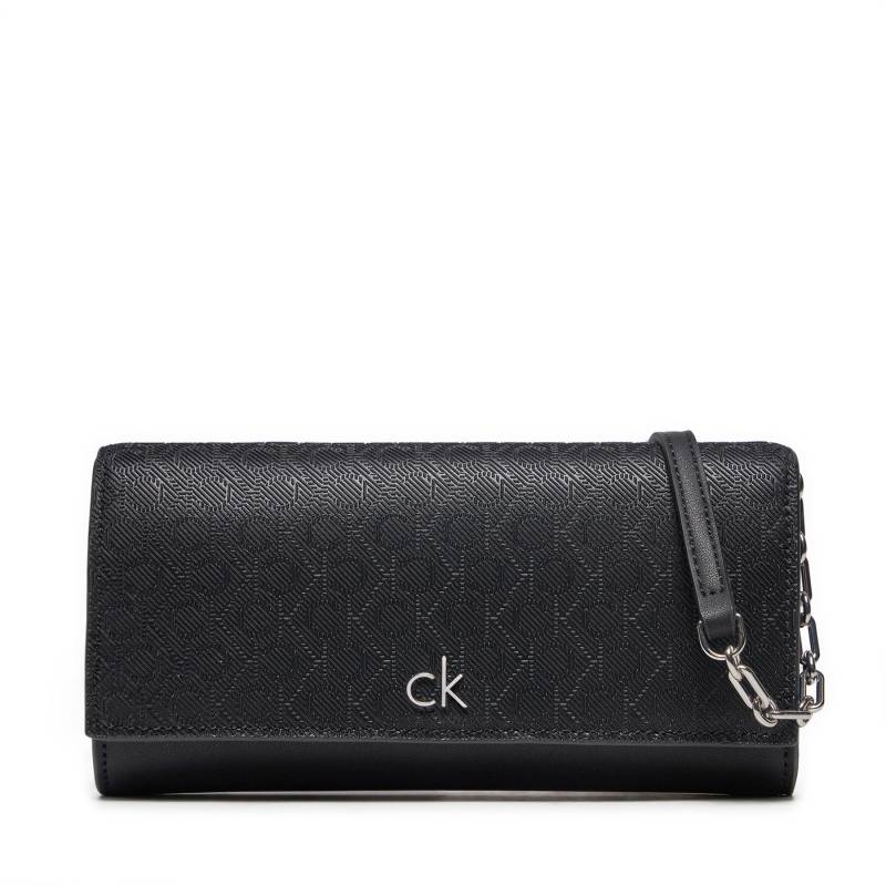 Handtasche Calvin Klein Ck Daily Wallet Mini Bag_Mono K60K612853 Schwarz von Calvin Klein