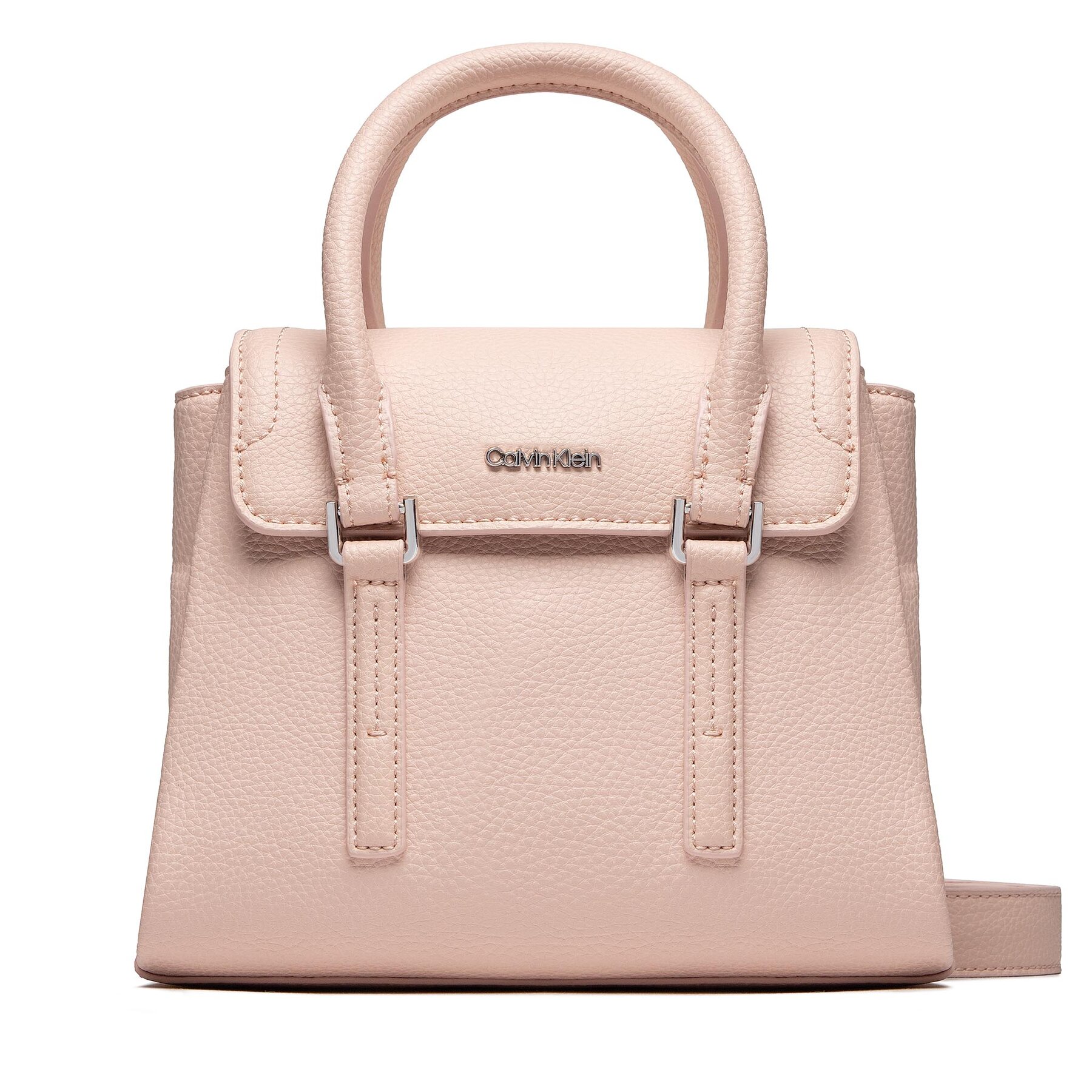 Handtasche Calvin Klein Ck Elevated Satchel Mini K60K609851 Rosa von Calvin Klein