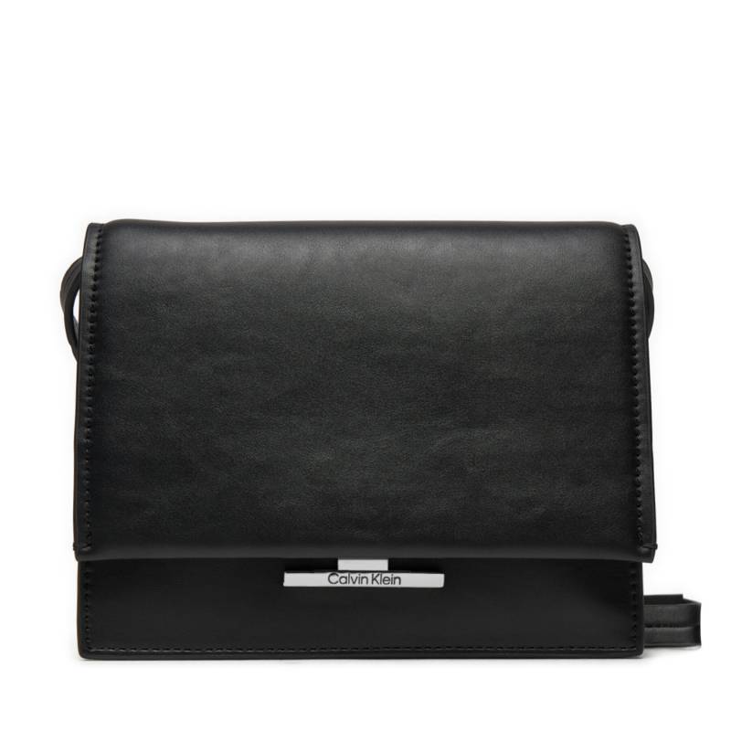 Handtasche Calvin Klein Ck Linear K60K612115 Schwarz von Calvin Klein