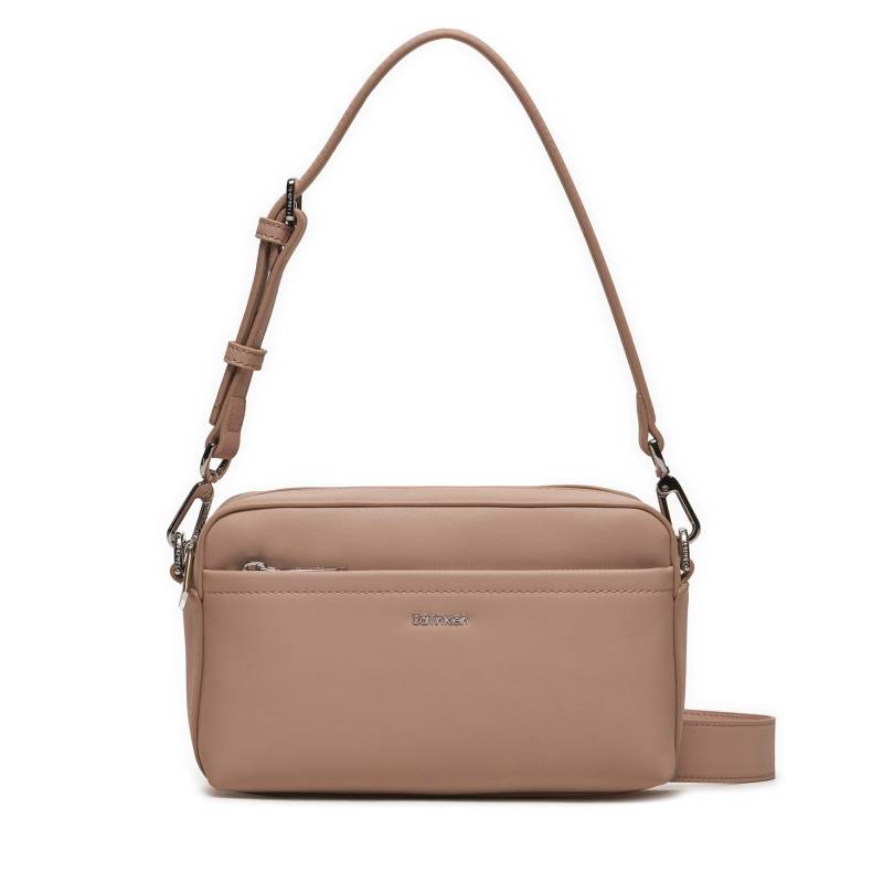 Handtasche Calvin Klein Ck Must Convertible Camera Bag K60K612280 Beige von Calvin Klein