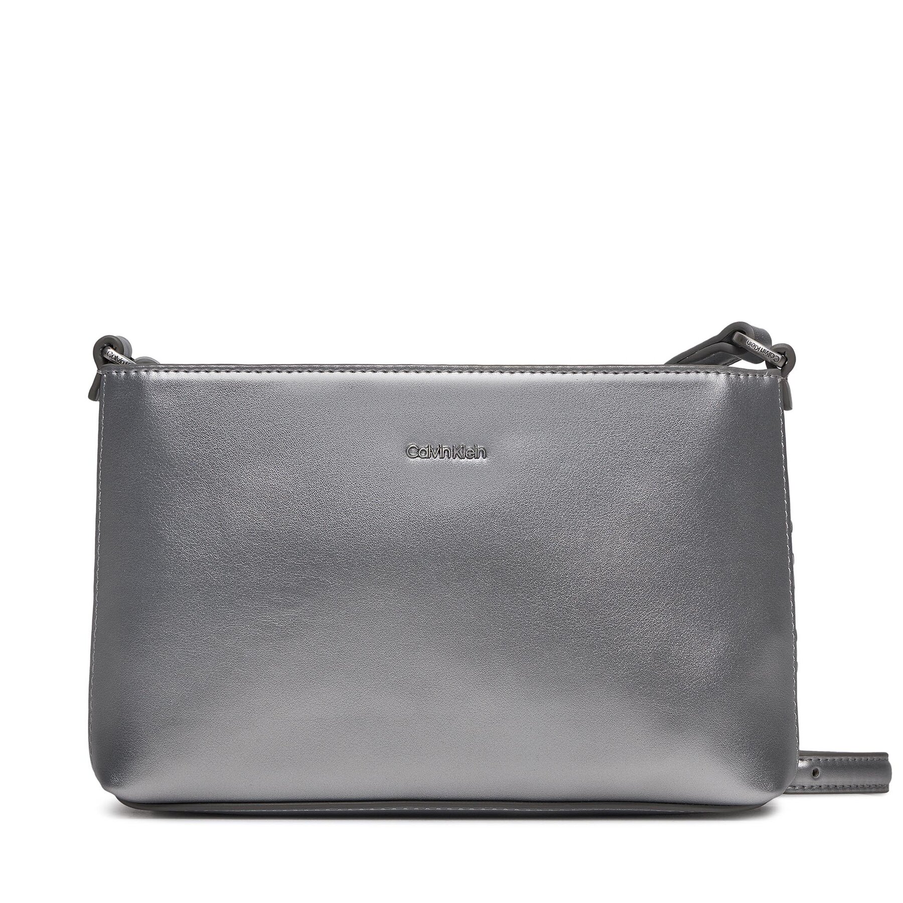 Handtasche Calvin Klein Ck Must Crossbody Md_ Emb K60K611359 Silberfarben von Calvin Klein