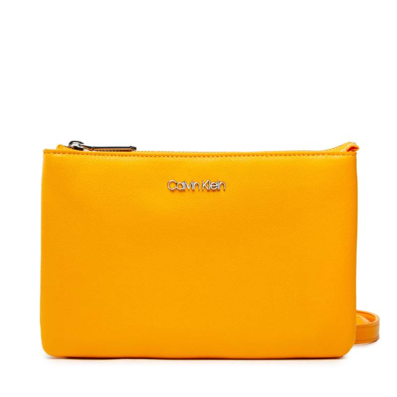 Handtasche Calvin Klein Ck Must Ew Xbody K60K607883 Orange von Calvin Klein