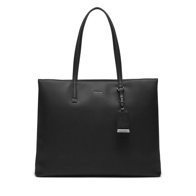 Handtasche Calvin Klein Ck Must Medium Shopper_Jcq K60K612347 Schwarz von Calvin Klein