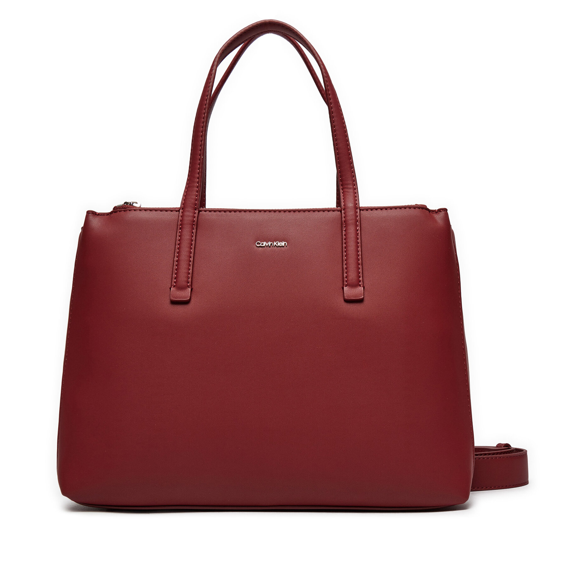 Handtasche Calvin Klein Ck Must Medium Tote K60K612279 Rot von Calvin Klein