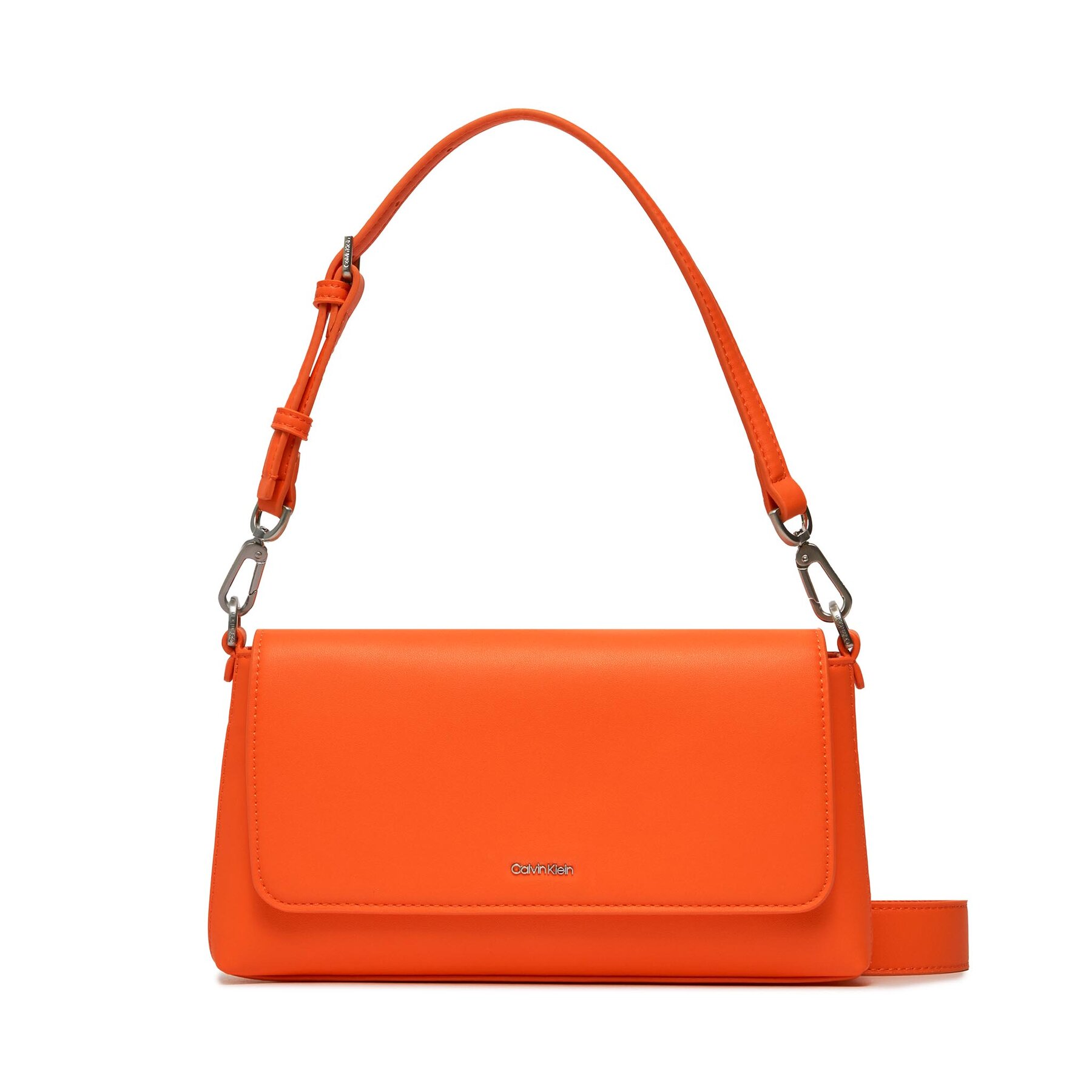 Handtasche Calvin Klein Ck Must Shoulder Bag K60K611364 Orange von Calvin Klein